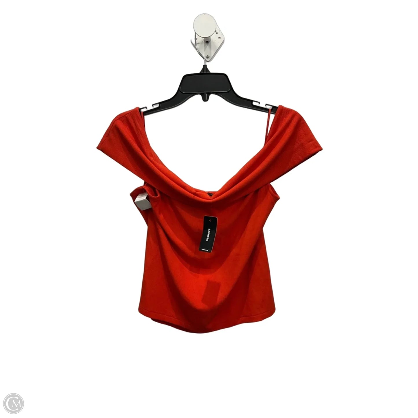 Top Sleeveless By Express In Orange, Size: Xl