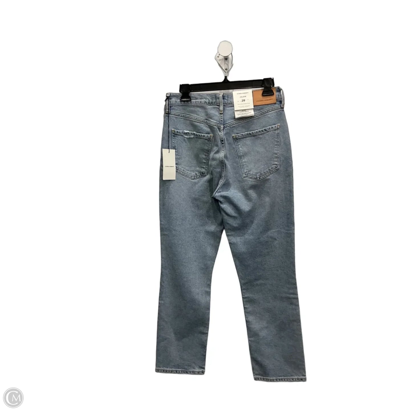 Jeans Straight By Citizens Of Humanity In Blue Denim, Size: 6