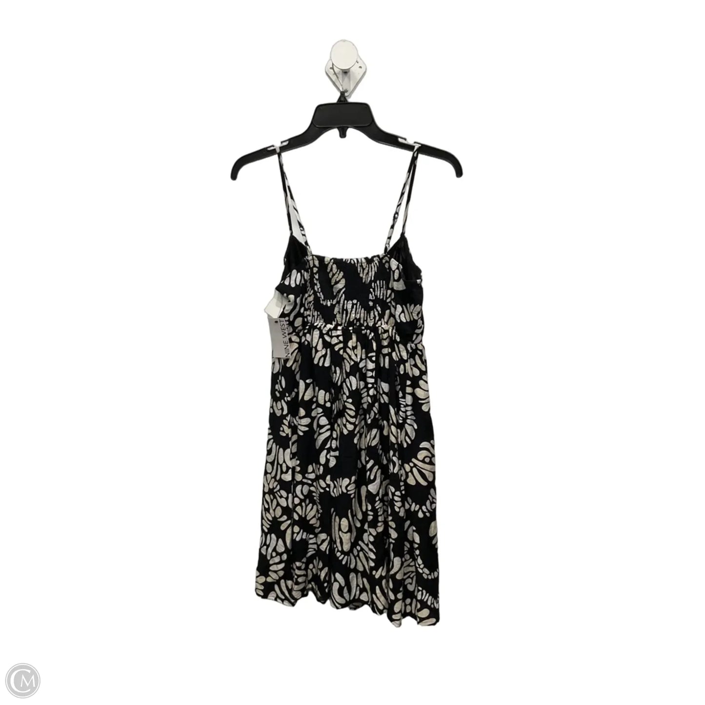 Dress Casual Short By Nine West Apparel In Black & Cream, Size: Xs