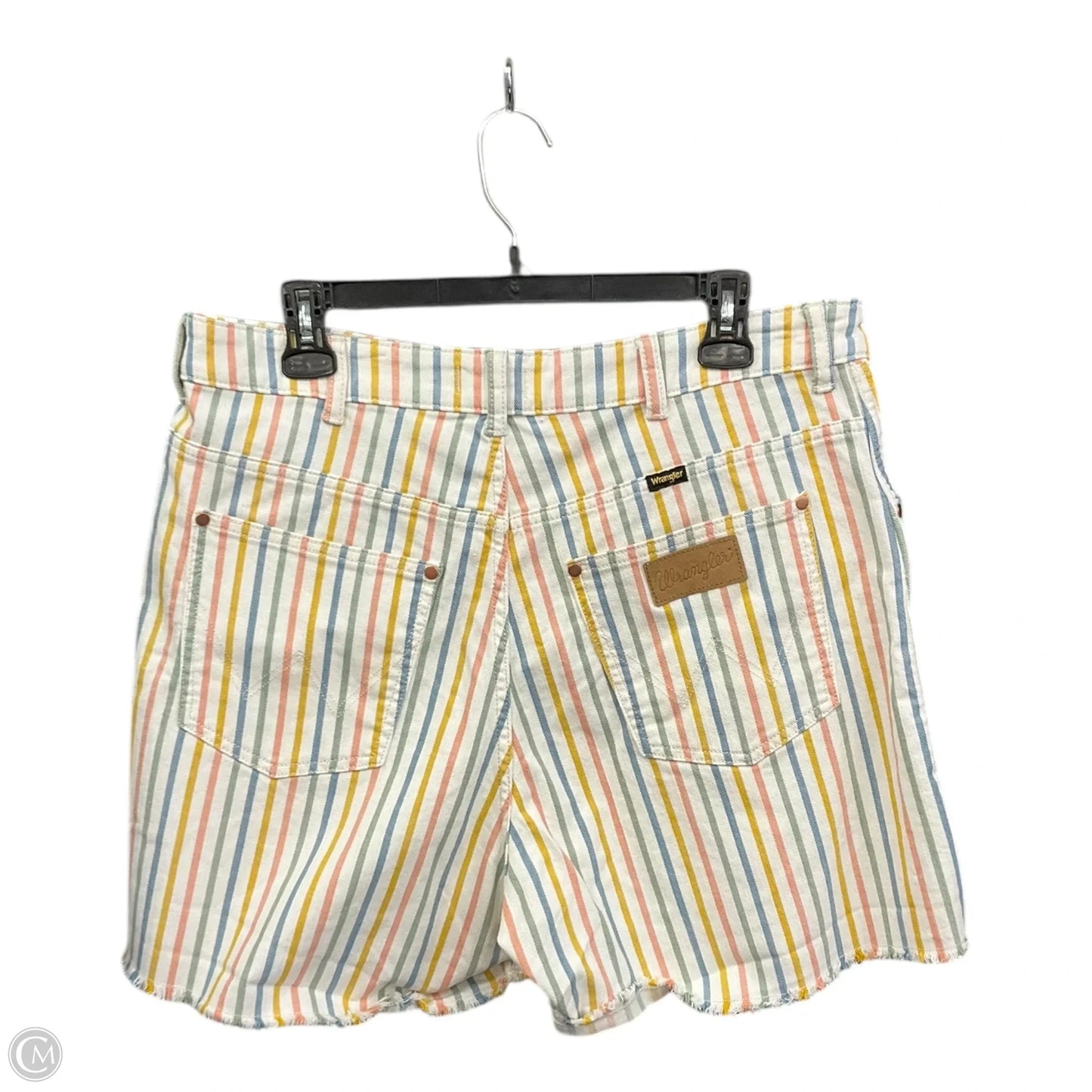 Shorts By Wrangler In Striped Pattern, Size: 16