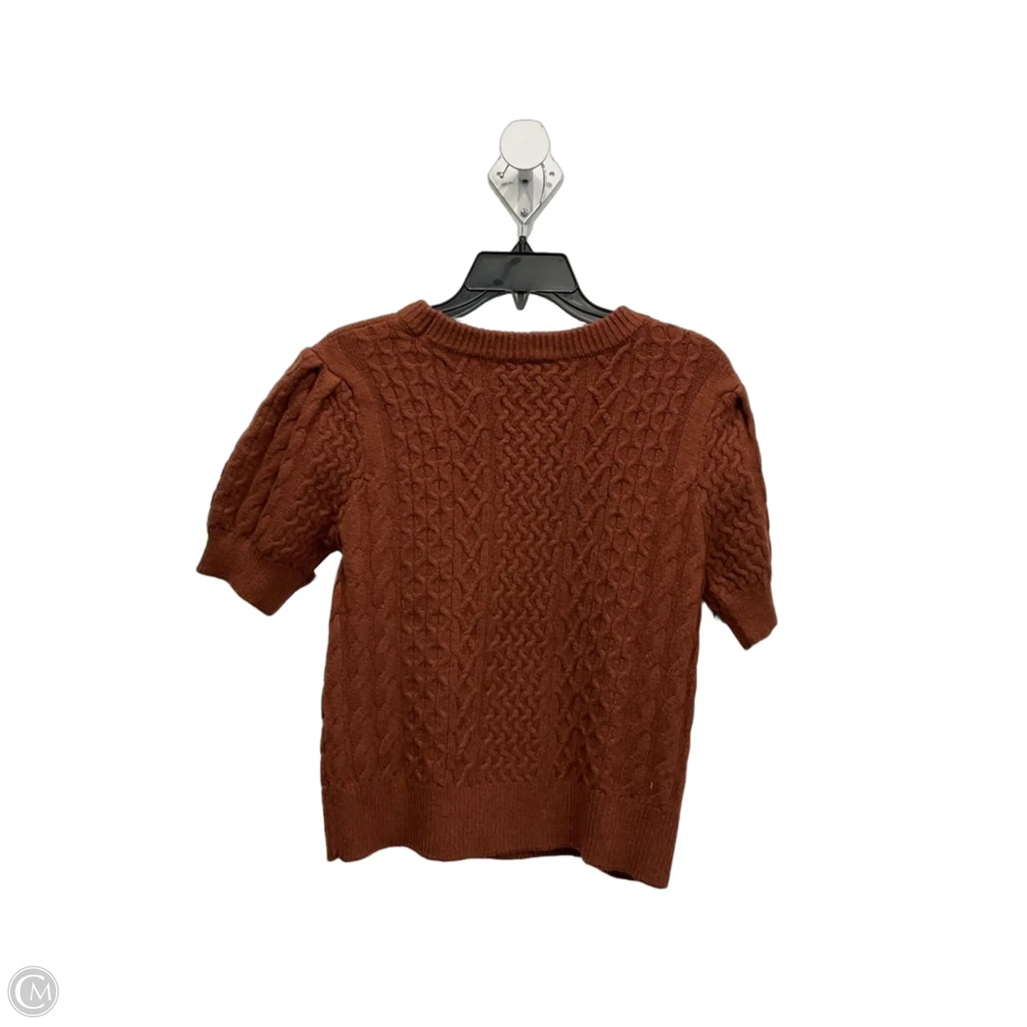 Top Short Sleeve By St Johns Bay In Brown, Size: Xs