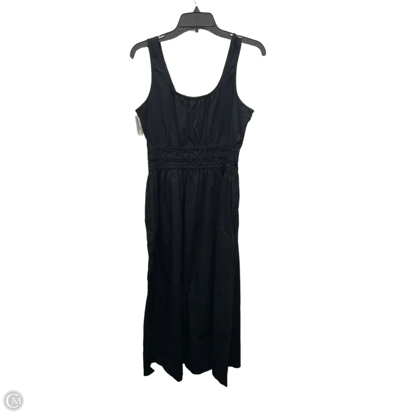 Dress Casual Midi By Loft In Black, Size: S