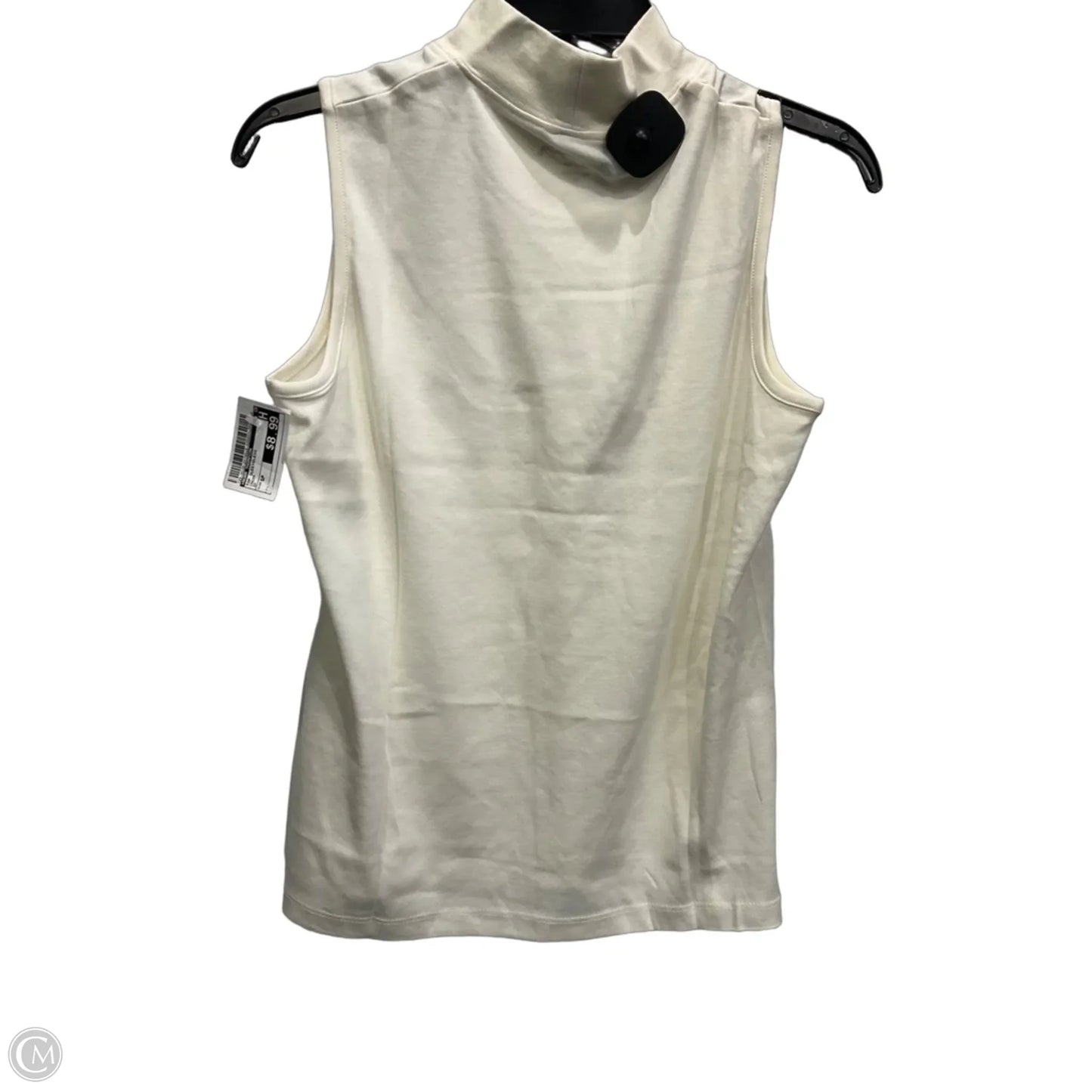 Top Sleeveless By Norm Thompson In Cream, Size: Sp