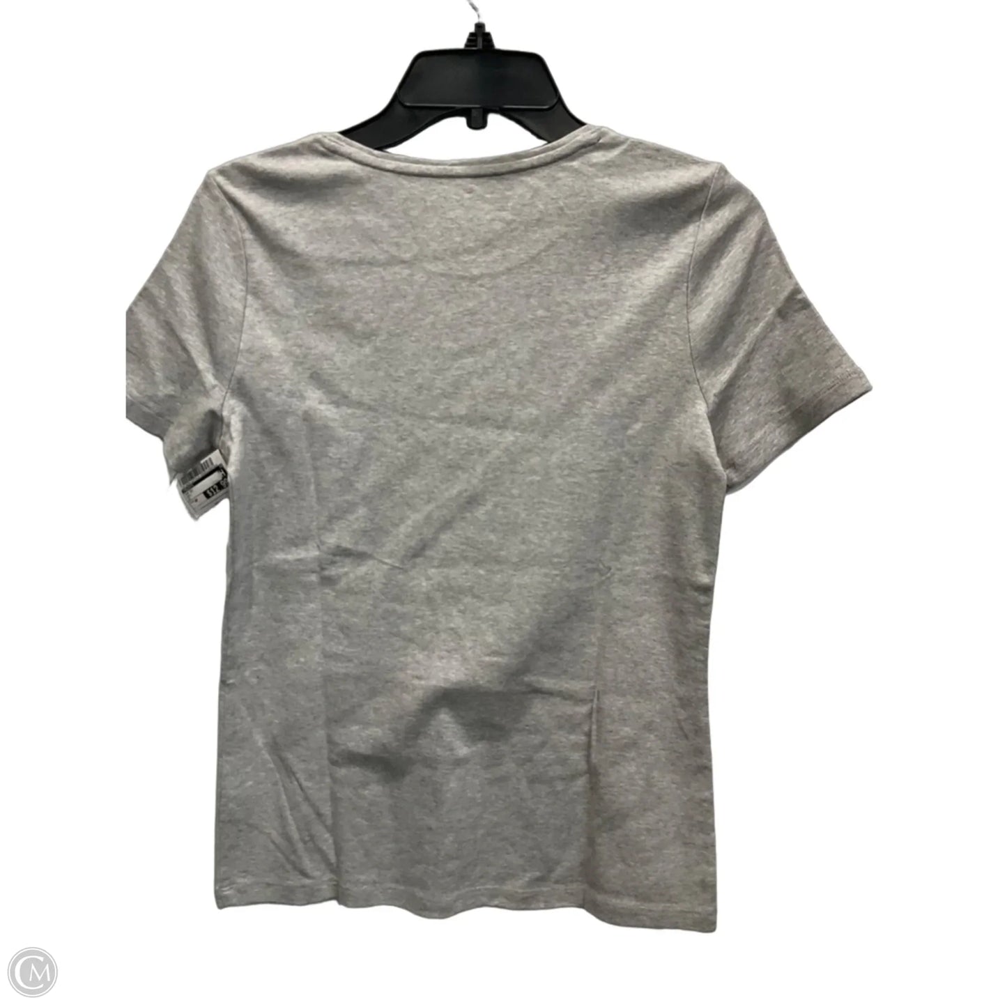 Top Short Sleeve By Talbots In Grey, Size: Sp