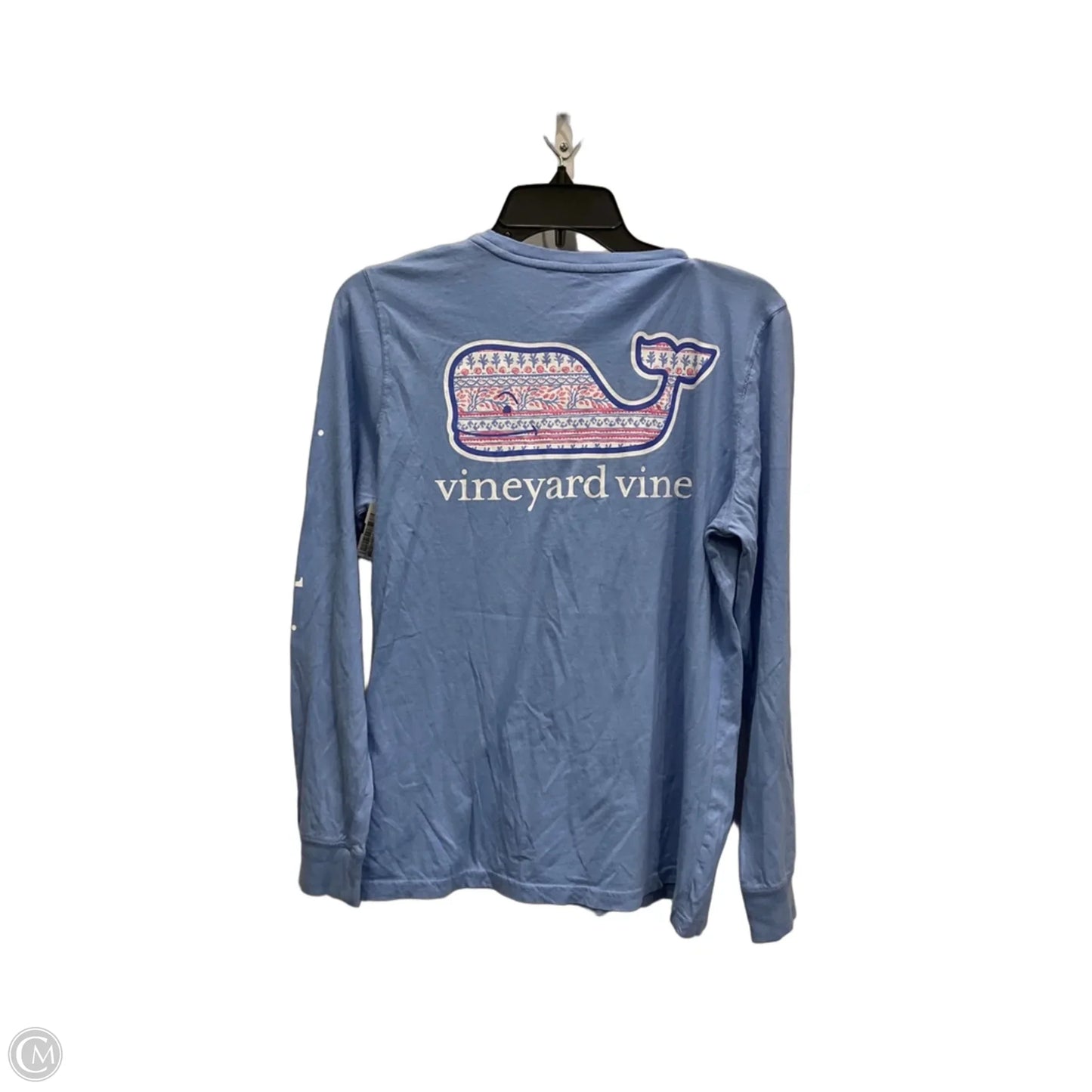Top Long Sleeve By Vineyard Vines In Blue, Size: M