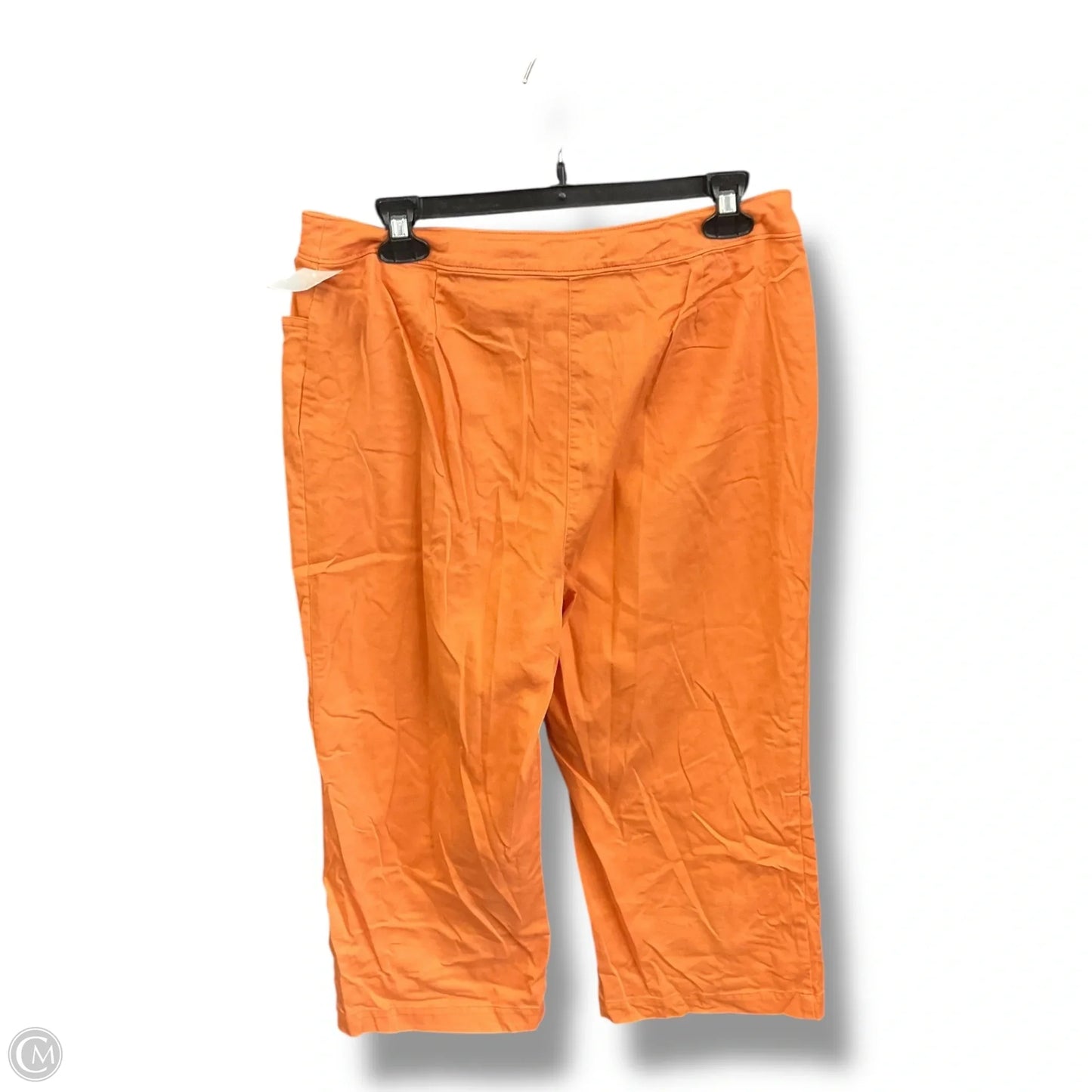 Capris By Chicos In Orange, Size: 10