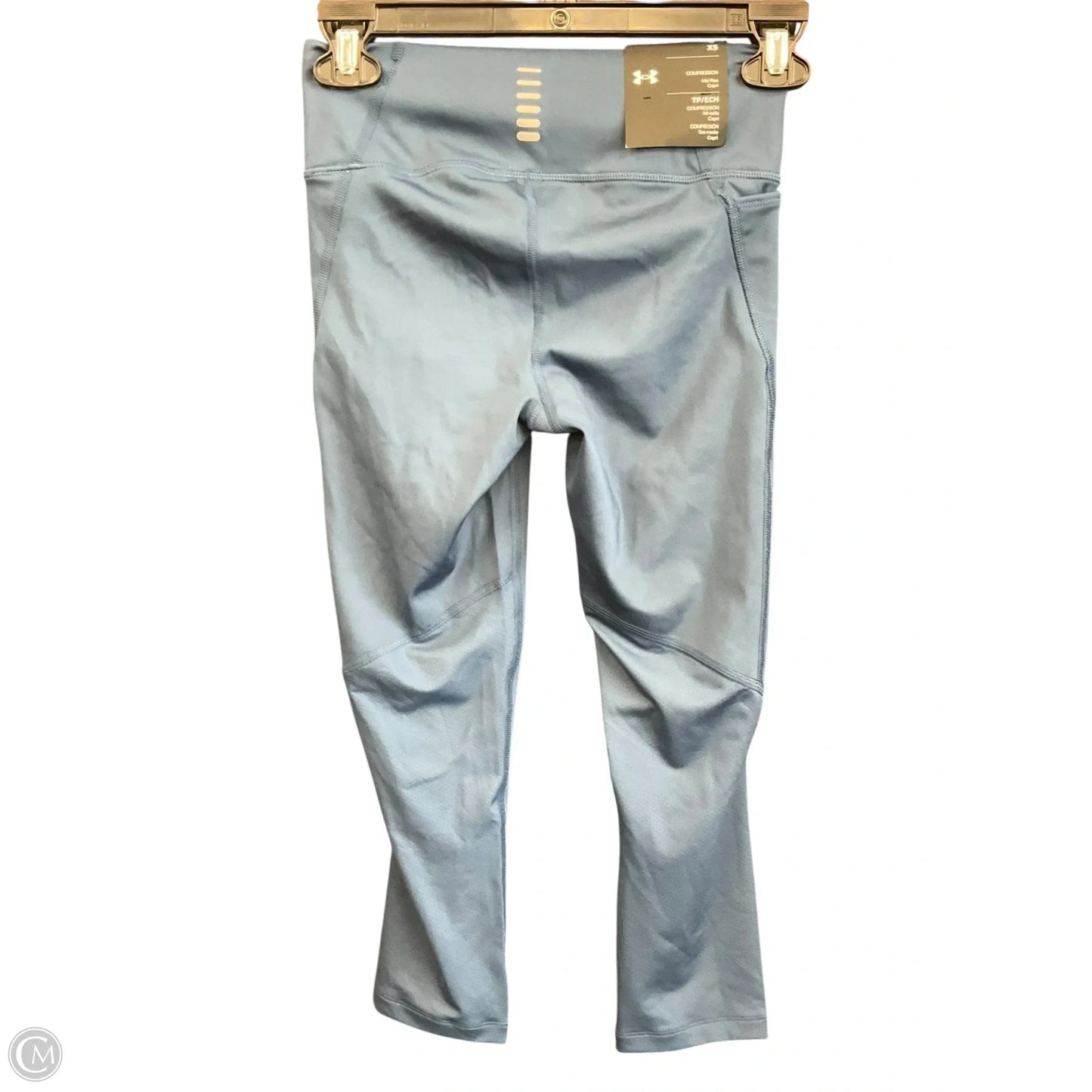 Athletic Capris By Under Armour In Blue, Size: Xs