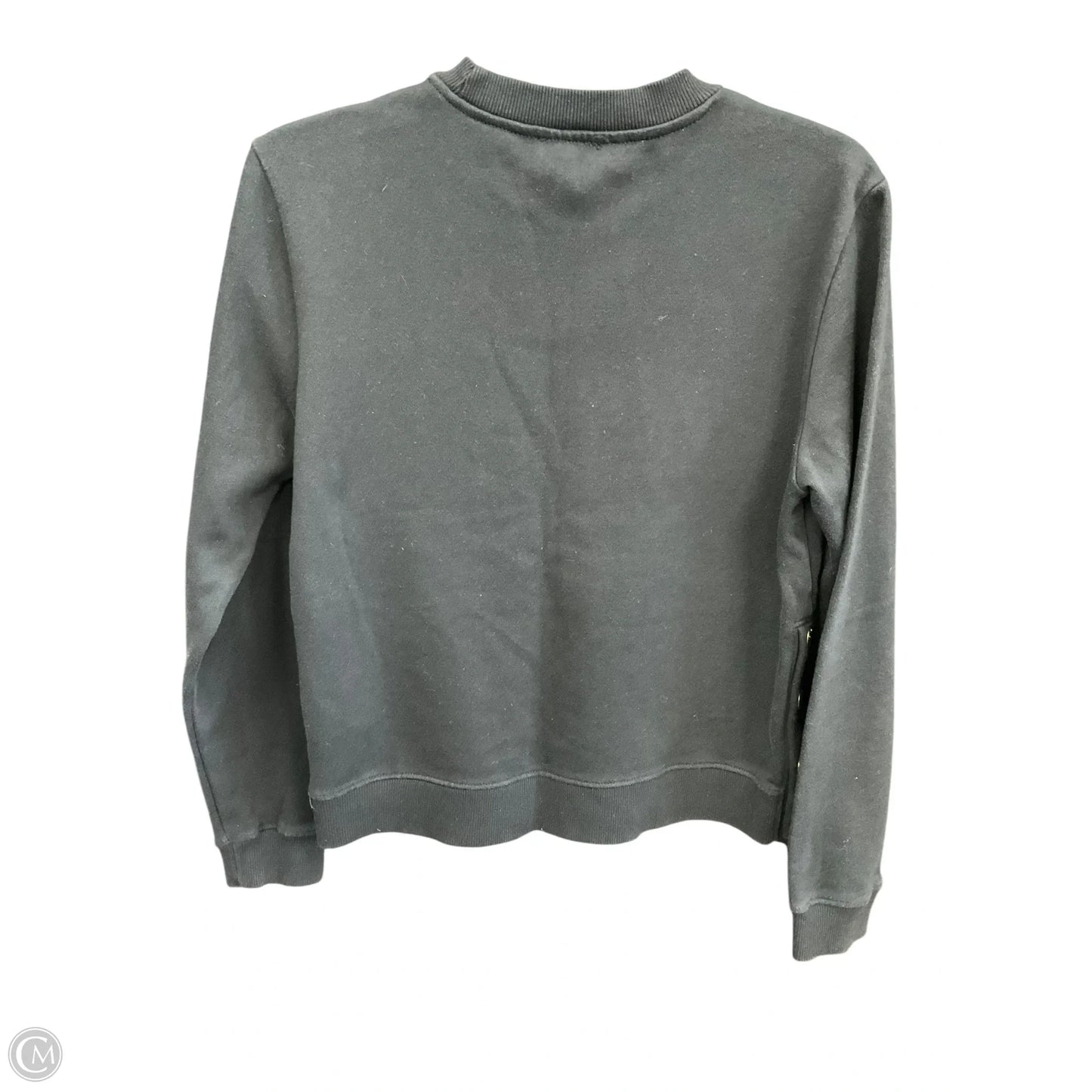 Sweatshirt Crewneck By True Religion In Black & Gold, Size: Sp
