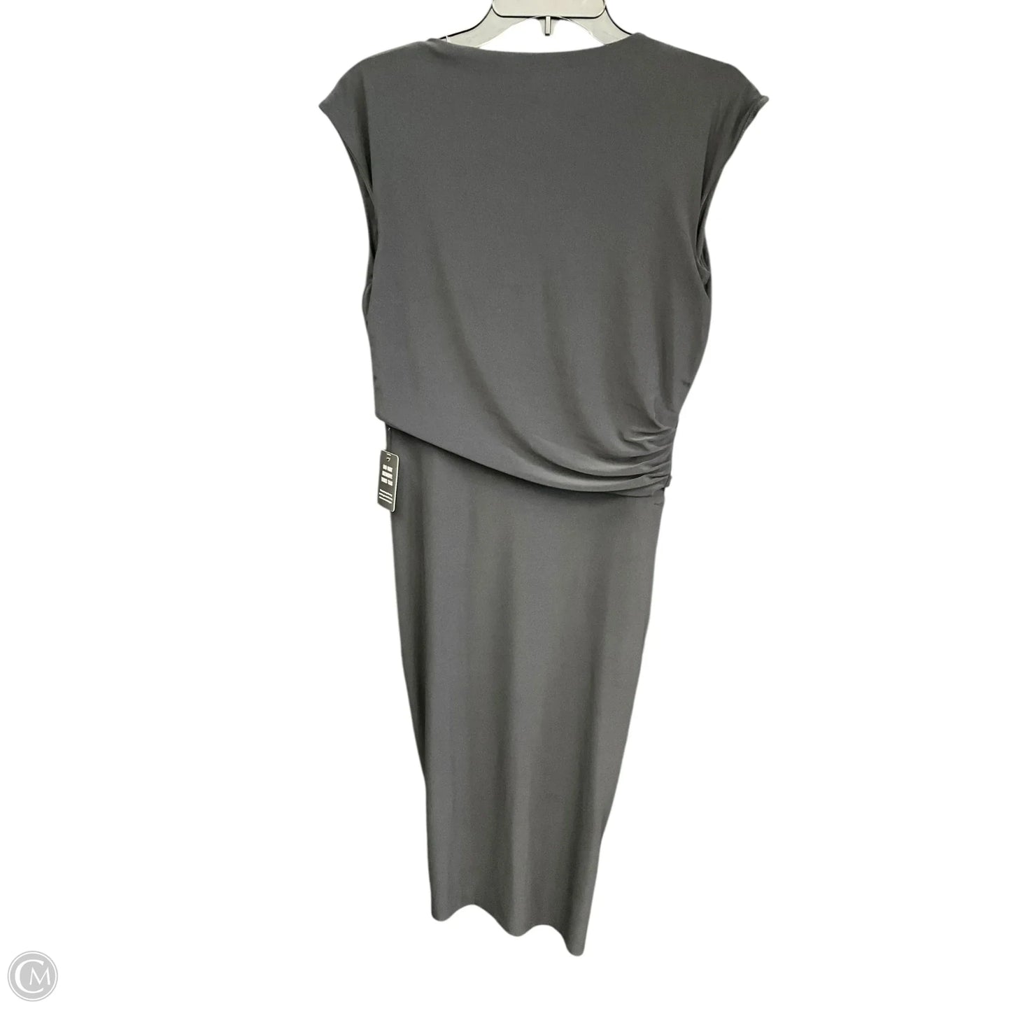 Dress Party Midi By Express In Black, Size: Xs