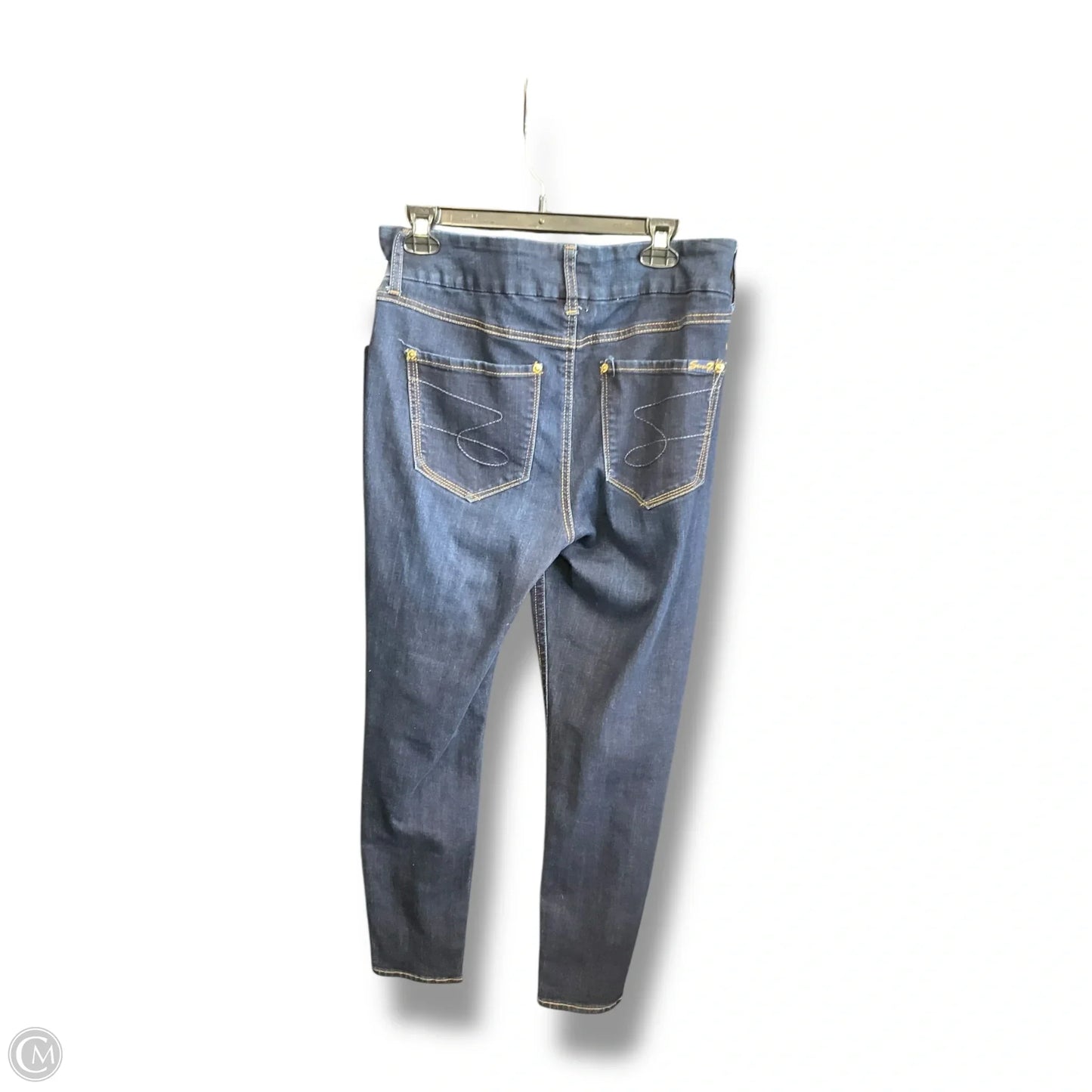 Jeans Cropped By Rag & Bones Jeans In Blue Denim, Size: 4
