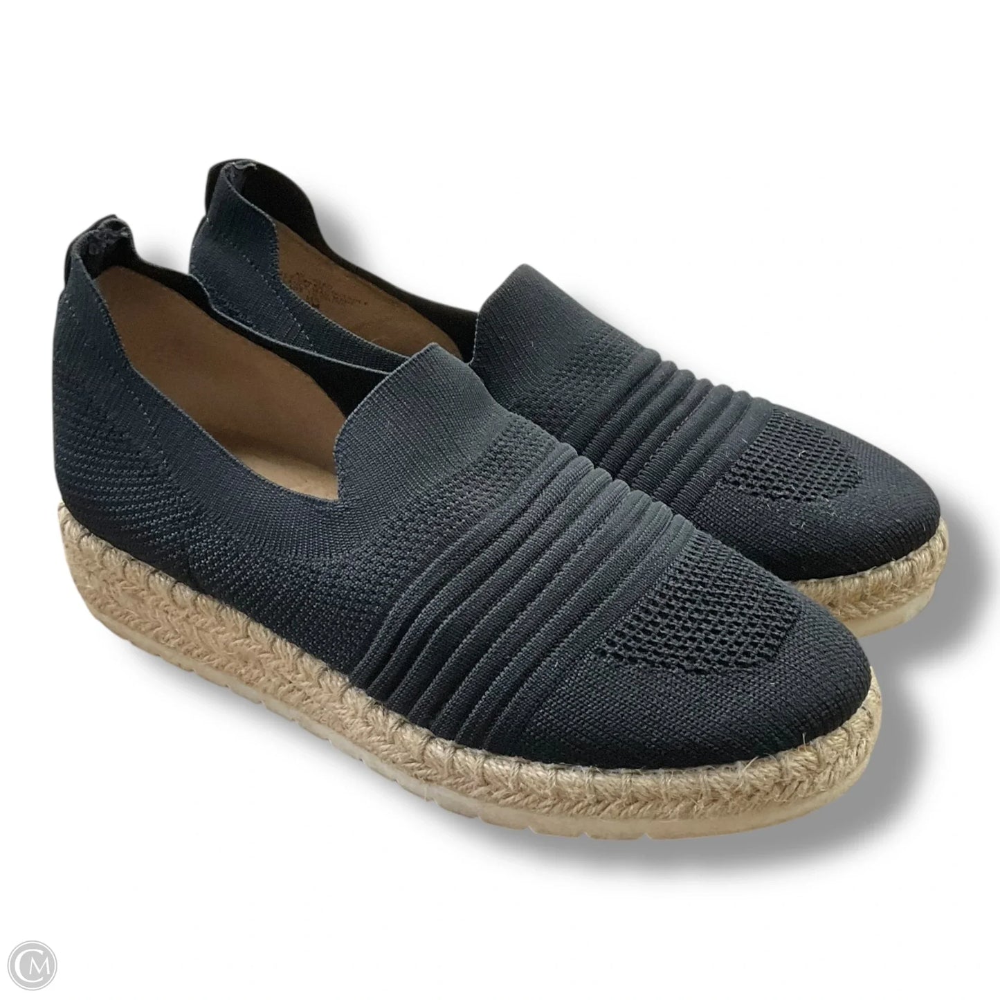 Shoes Flats By Adrienne Vittadini In Black, Size: 8