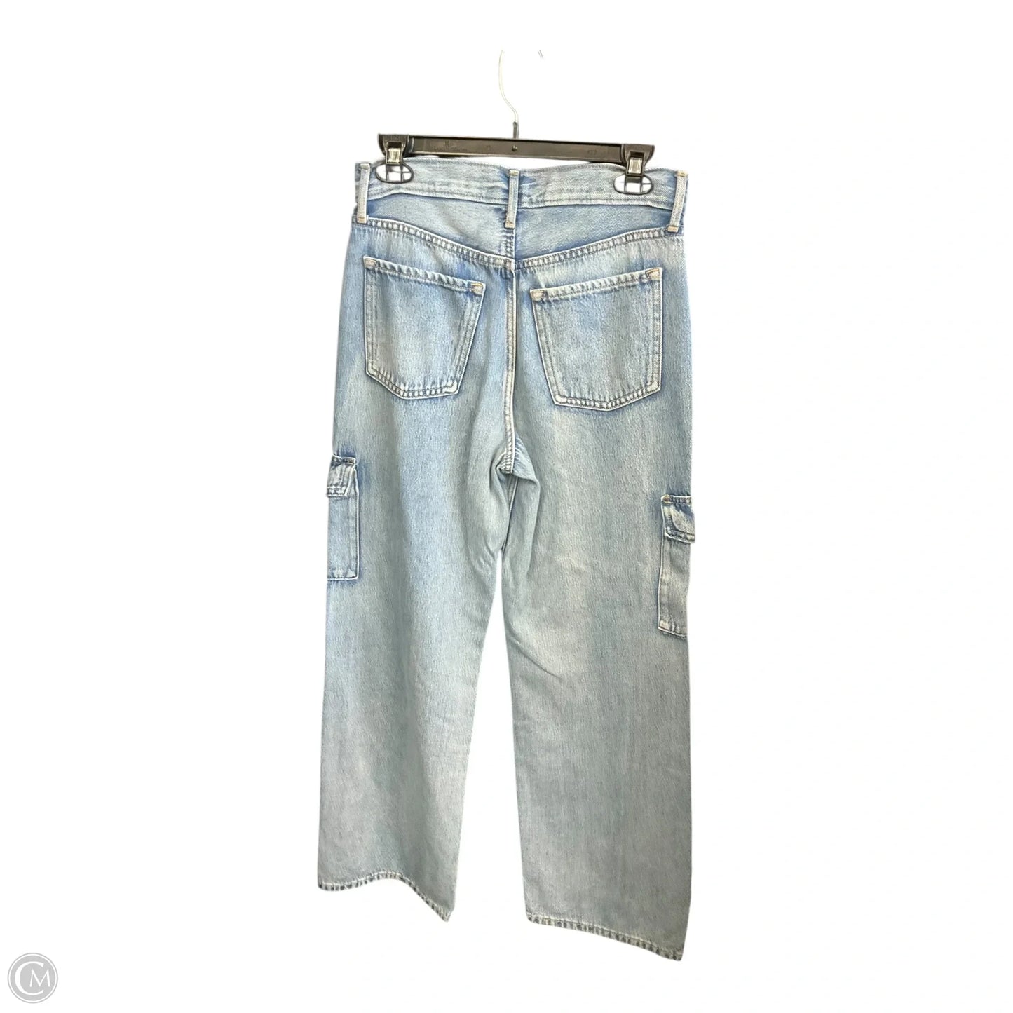 Jeans Wide Leg By Old Navy In Blue Denim, Size: 4