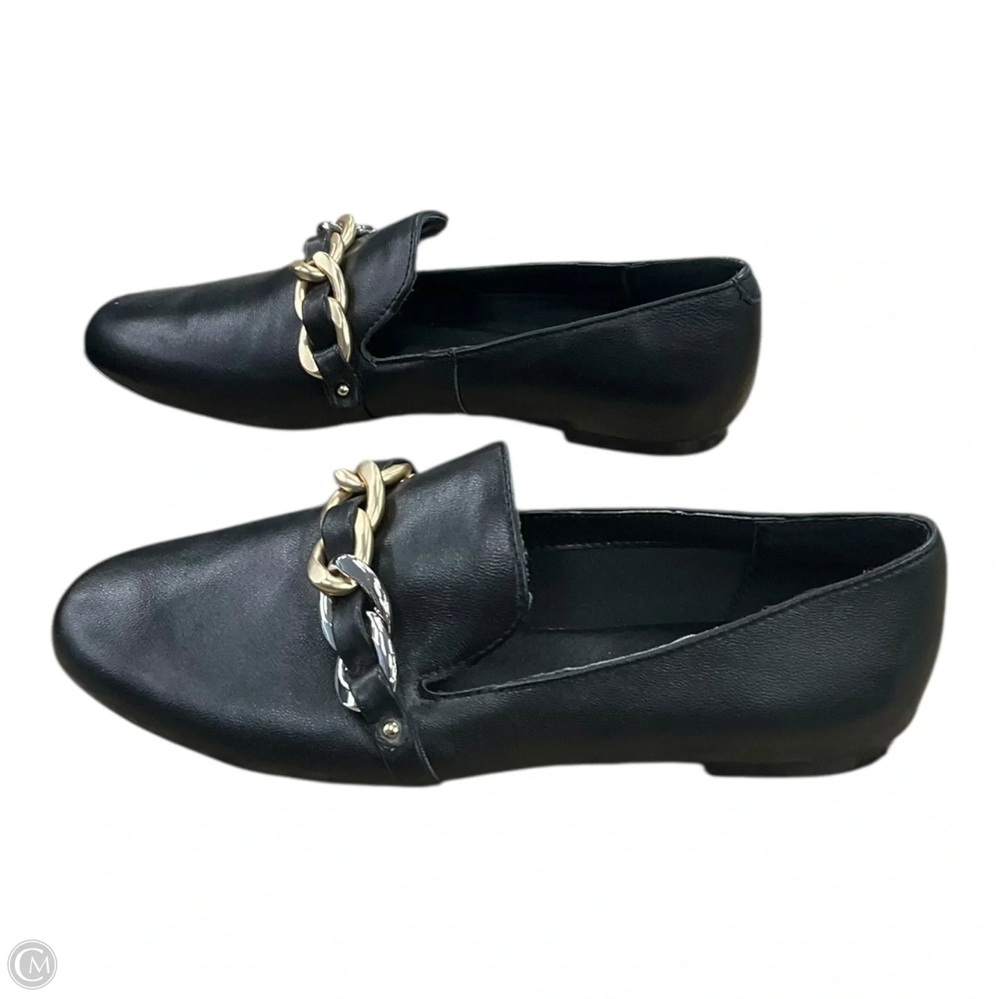 Shoes Flats By Chicos In Black, Size: 6