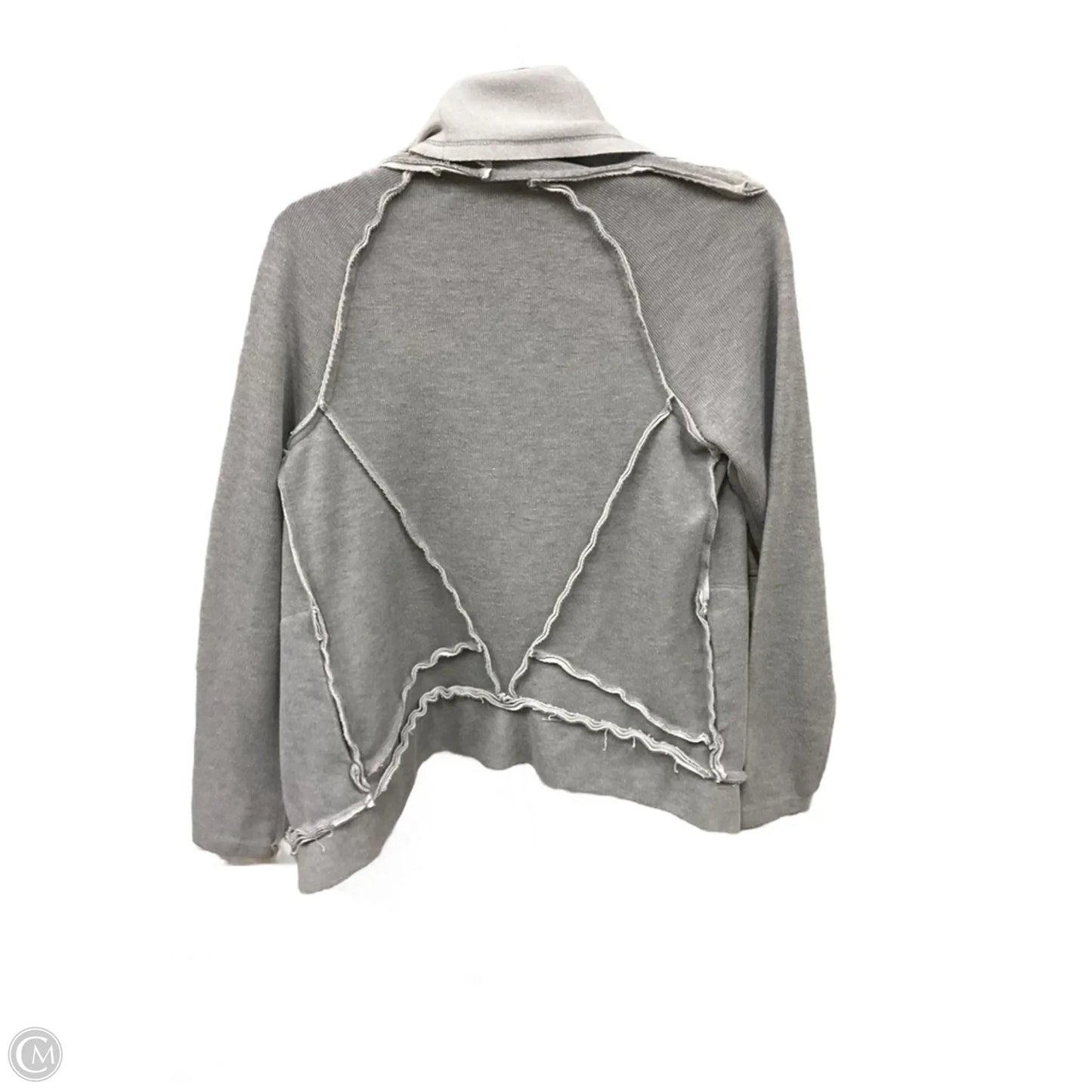 Cardigan By Clothes Mentor In Grey, Size: M