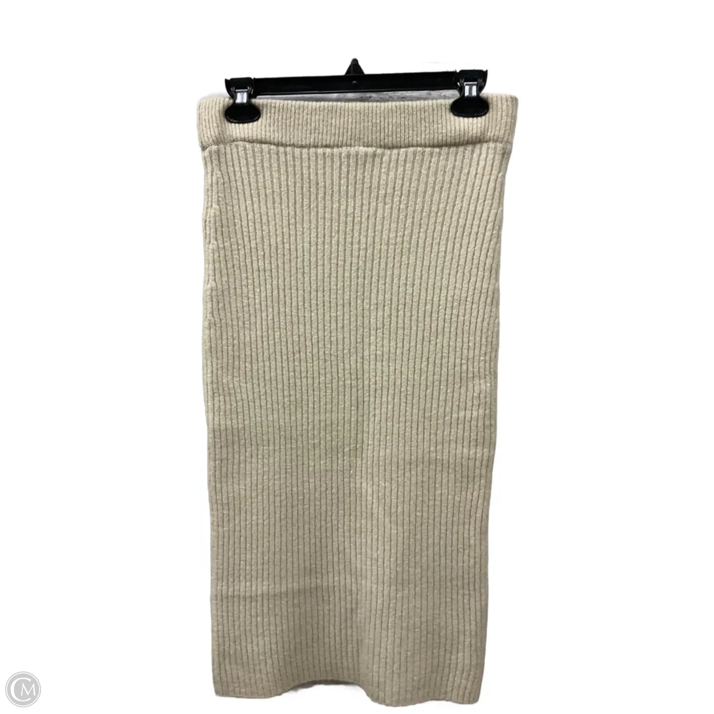 Skirt Maxi By Clothes Mentor In Cream, Size: 8
