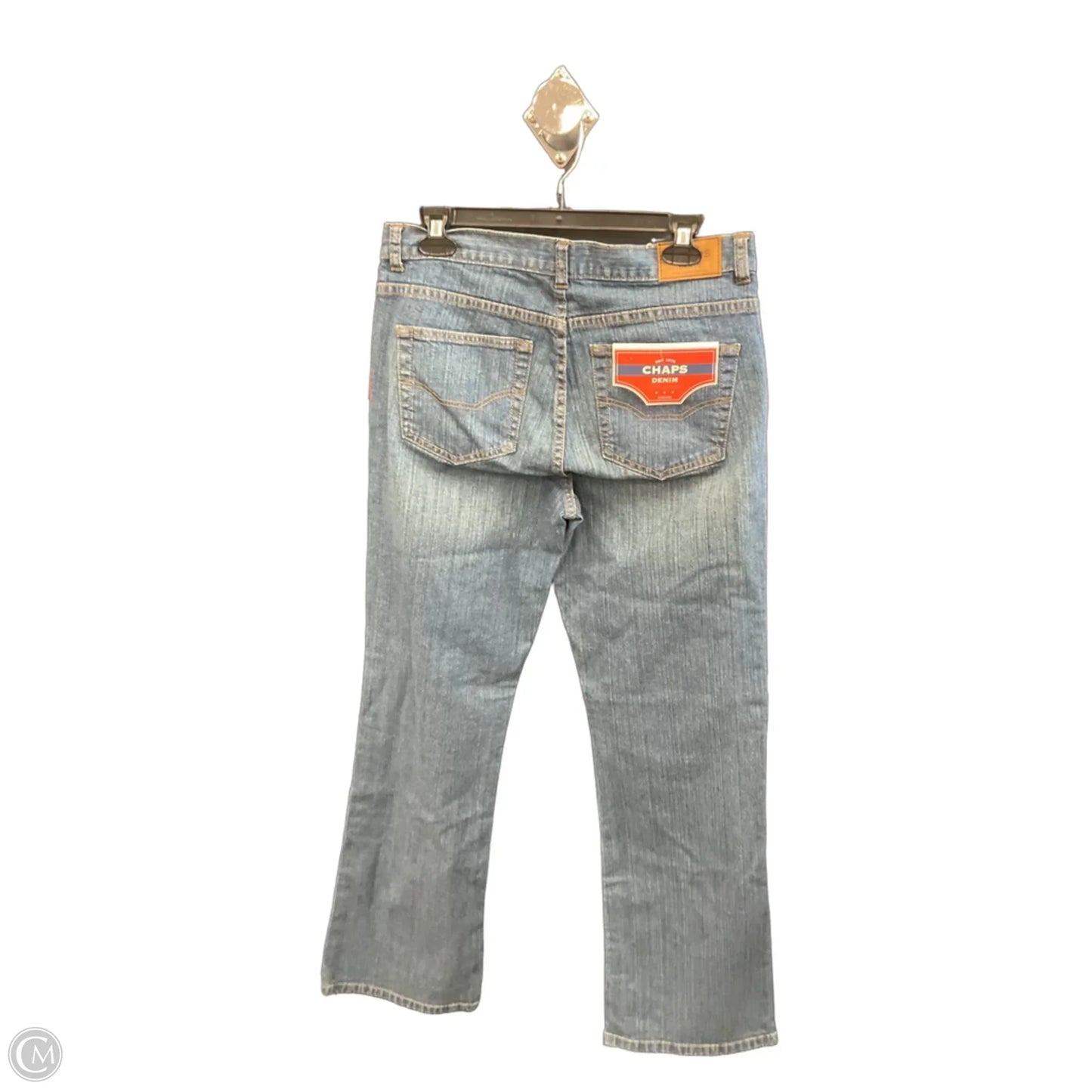 Jeans Boot Cut By Chaps In Blue Denim, Size: 8