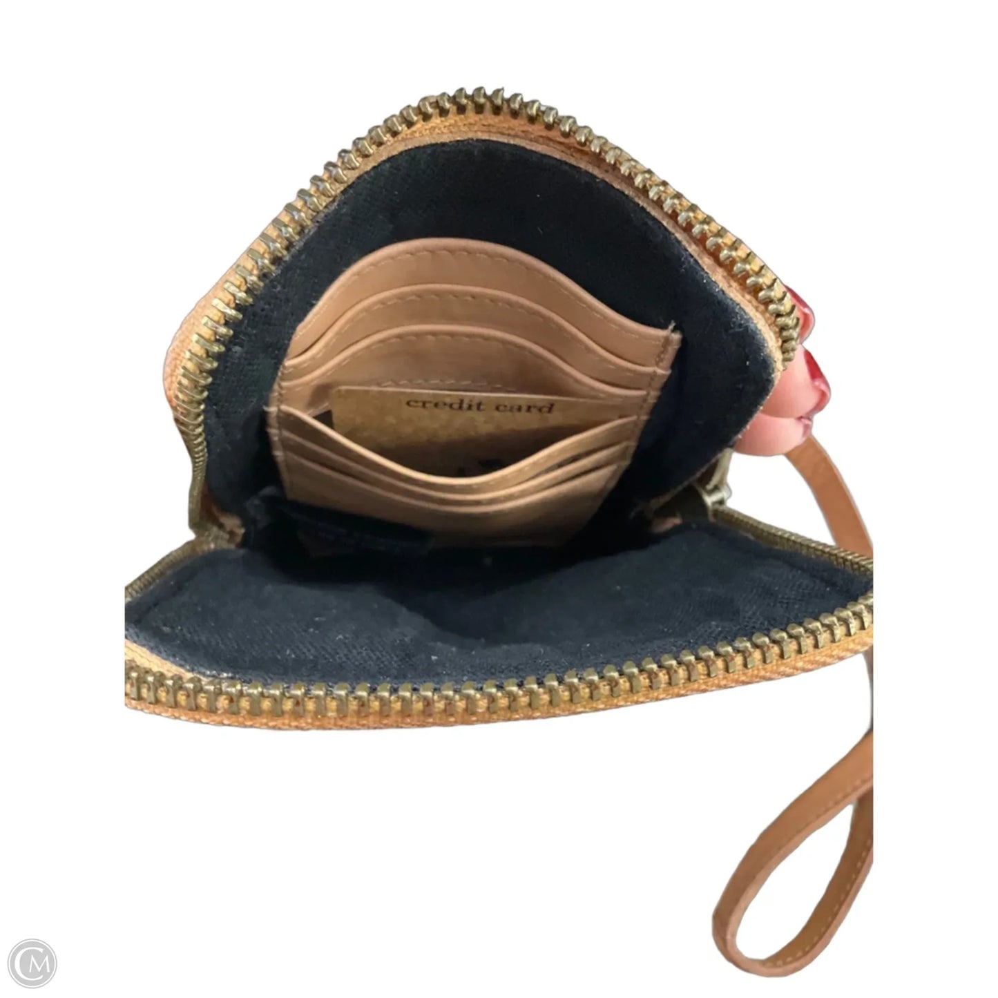 Crossbody Leather By Clothes Mentor, Size: Small