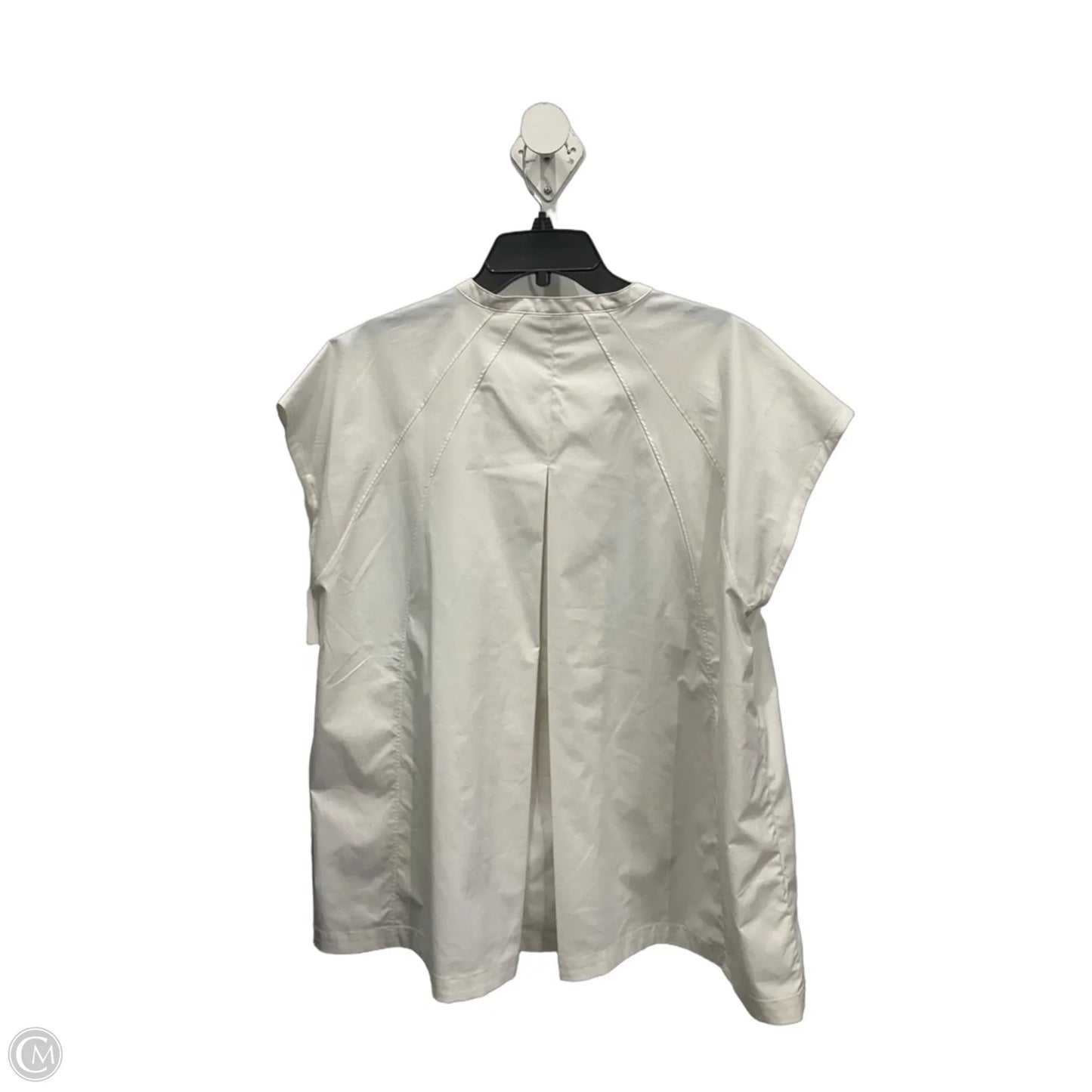 Top Sleeveless By Athleta In White, Size: Xl
