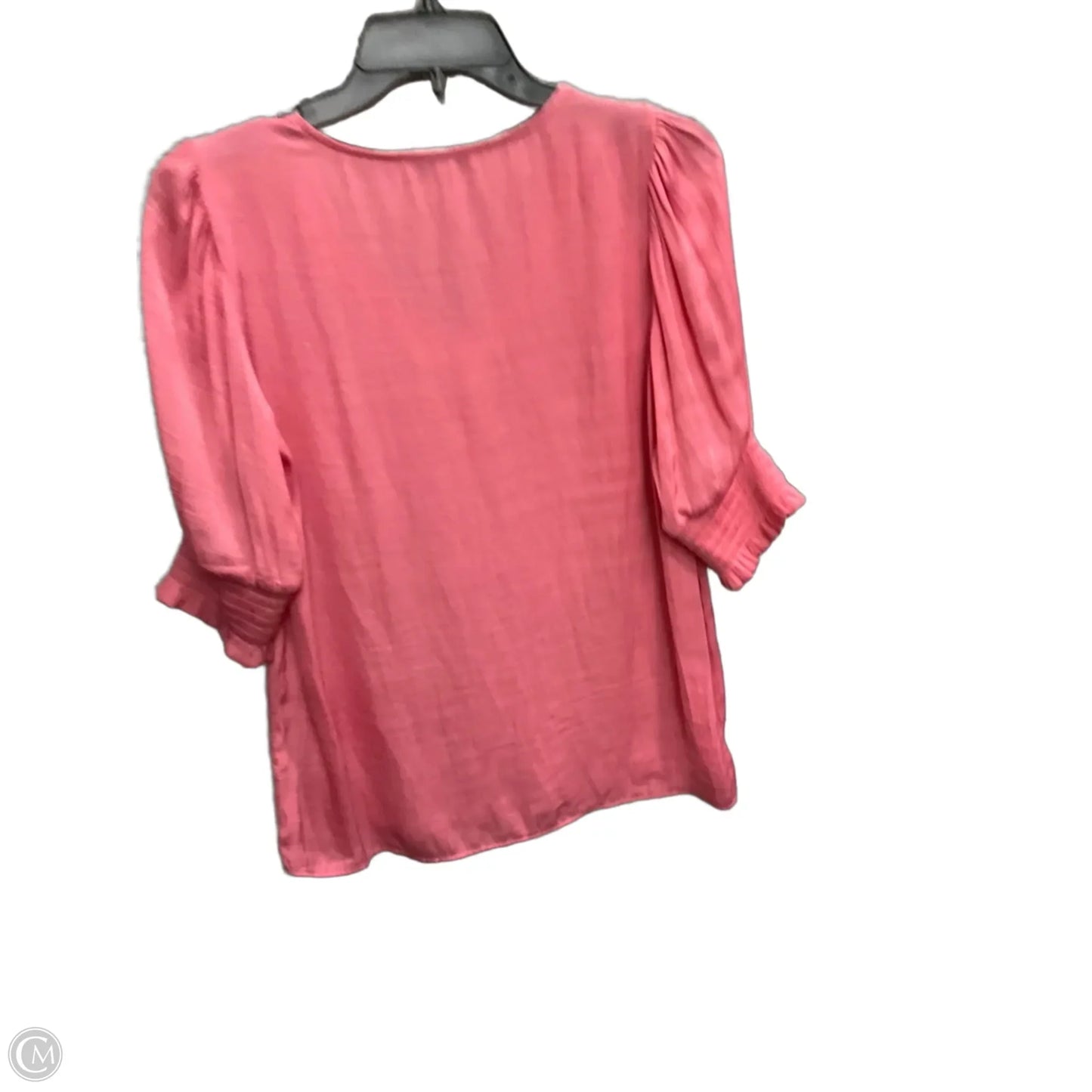 Top Short Sleeve By Maison Damelie In Pink, Size: S