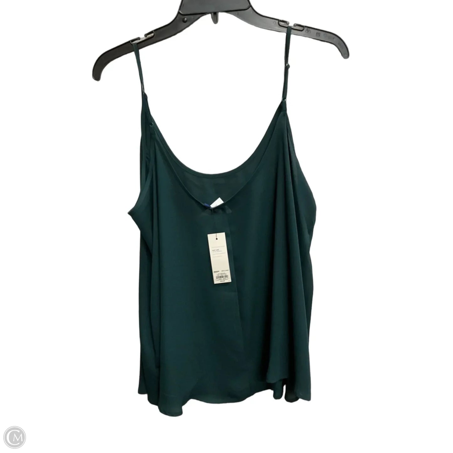 Top Sleeveless By Apt 9 In Green, Size: Xl