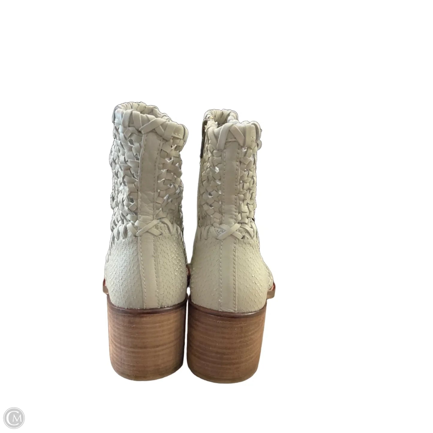 Boots Ankle Heels By Free People In White, Size: 9