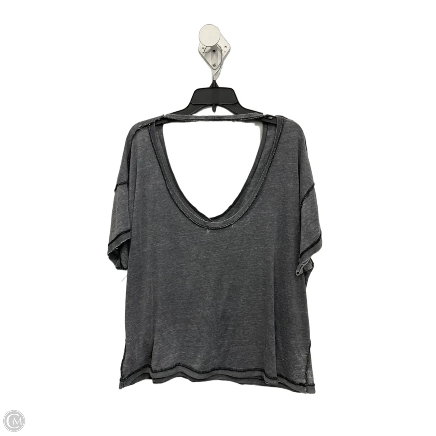 Top Short Sleeve By We The Free In Grey, Size: L