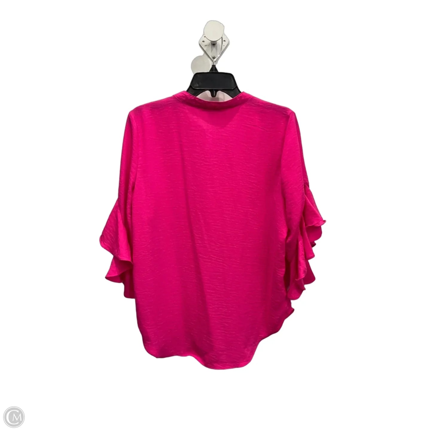 Top Long Sleeve By Vince Camuto In Pink, Size: M