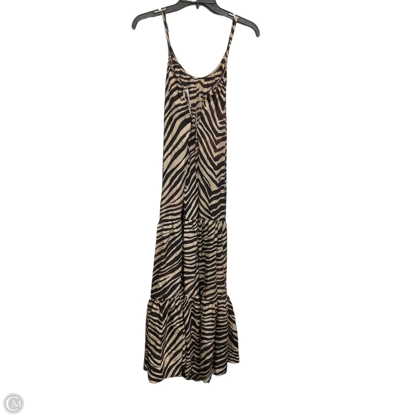Dress Casual Maxi By Banana Republic In Brown, Size: M