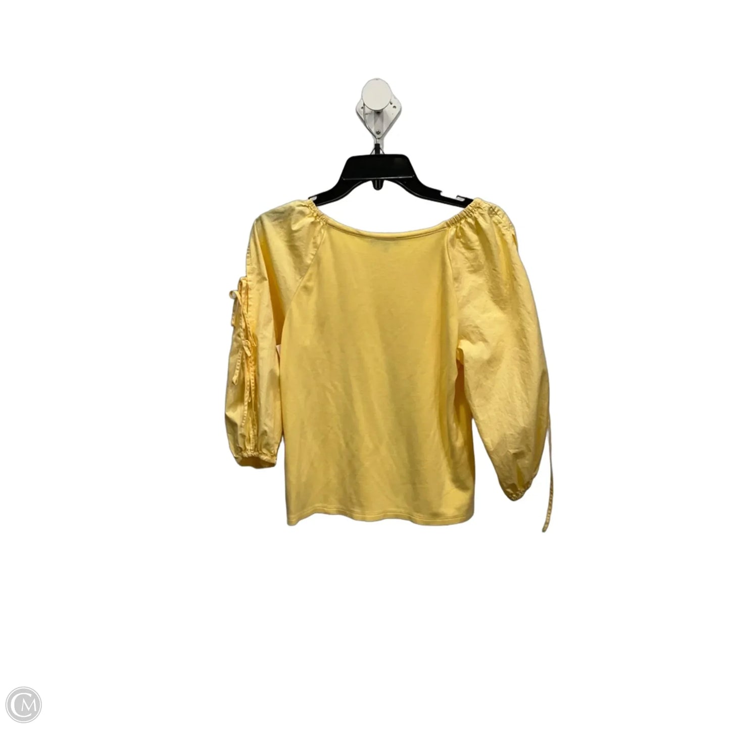 Top Long Sleeve Basic By 1.state In Yellow, Size: S