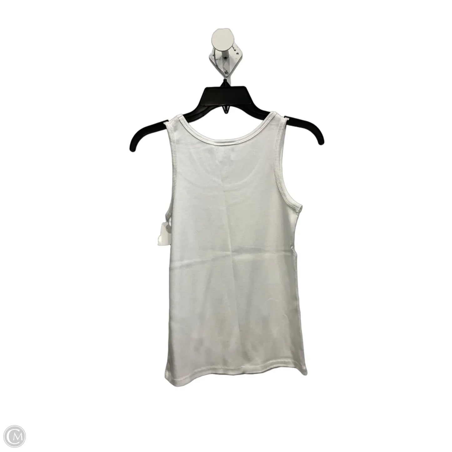 Top Sleeveless Basic By Talbots In White, Size: S