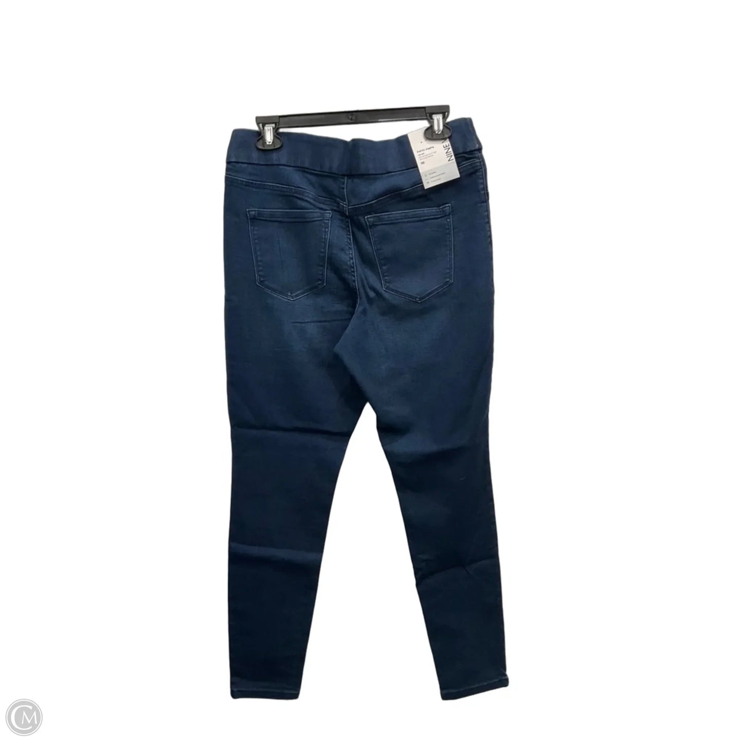 Jeans Skinny By Nine West In Blue Denim, Size: 10