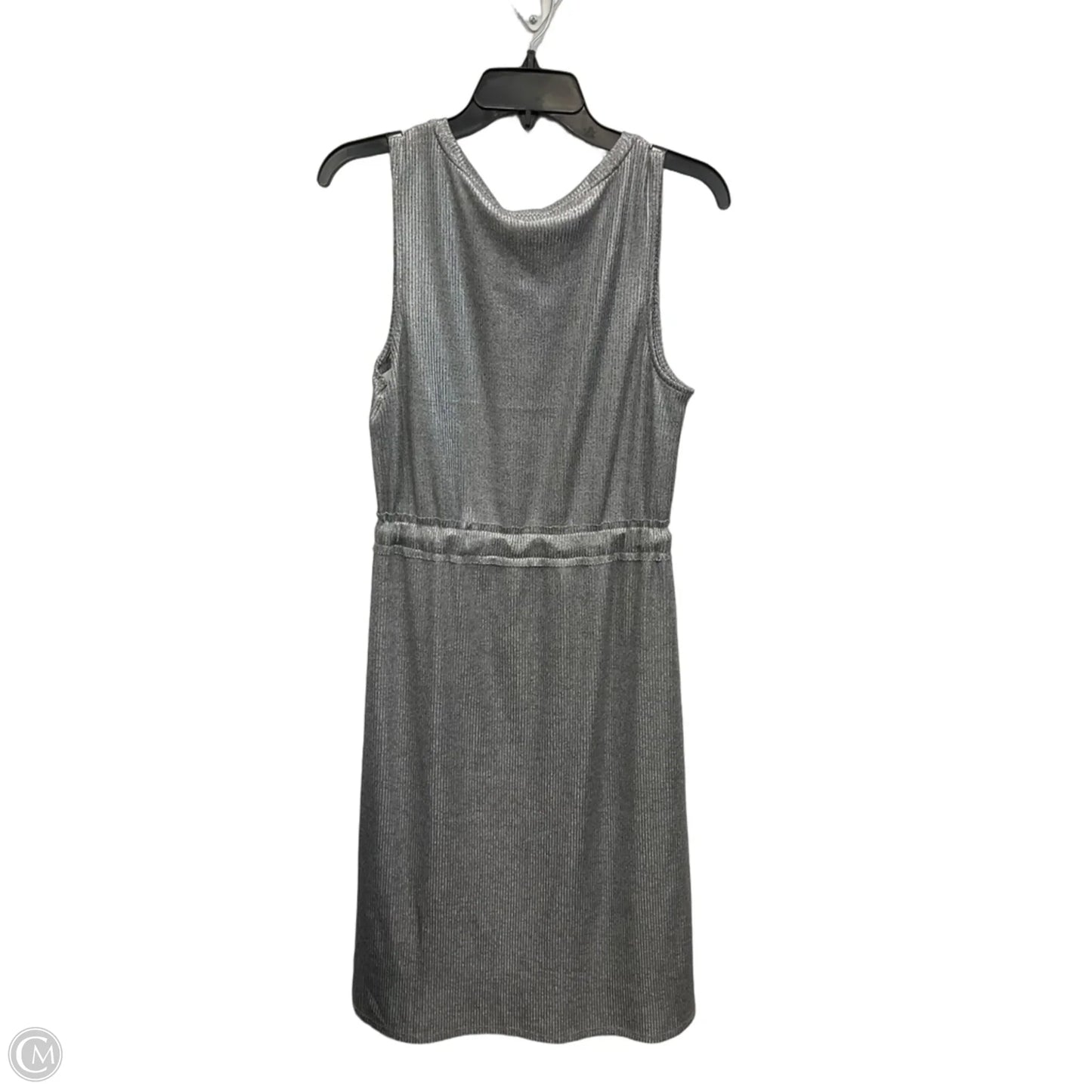 Dress Casual Midi By Dolan Left Coast In Silver, Size: Sp