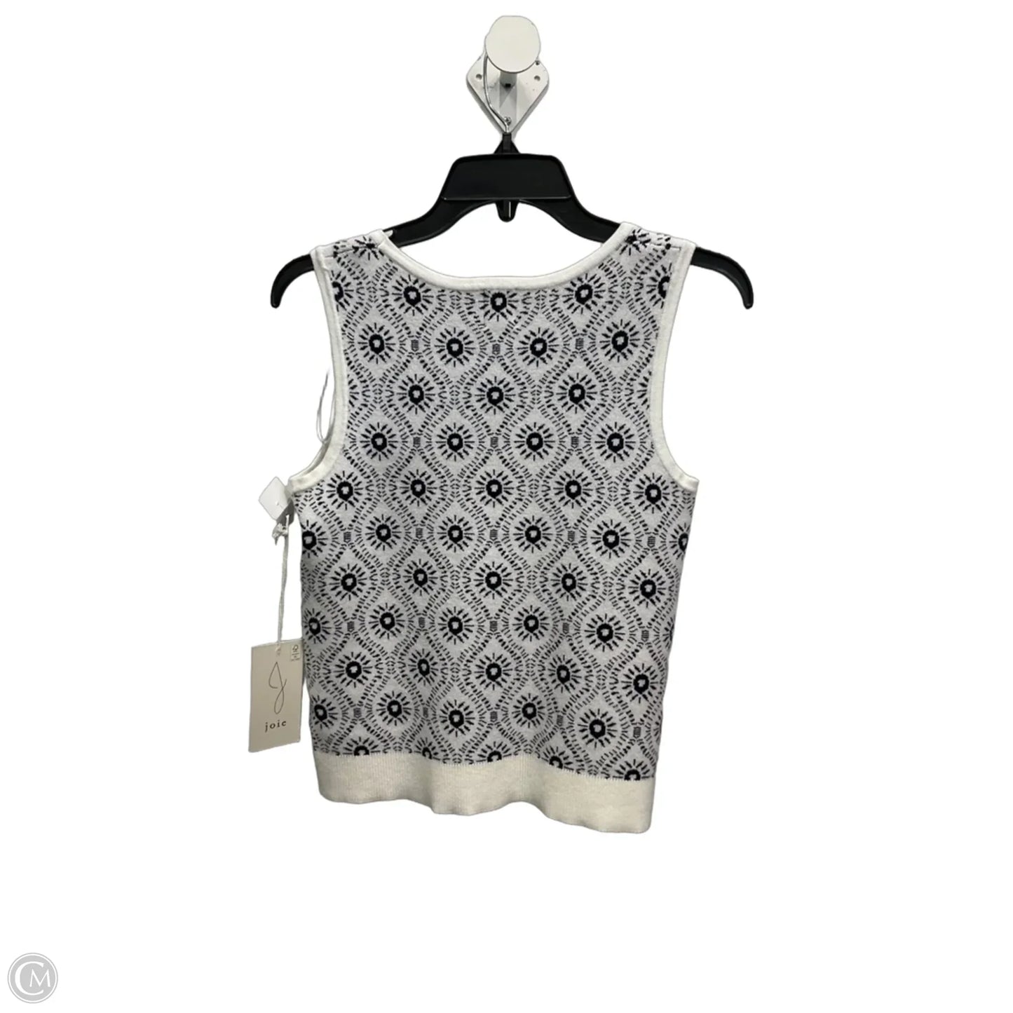 Top Sleeveless By Joie In Blue & White, Size: S