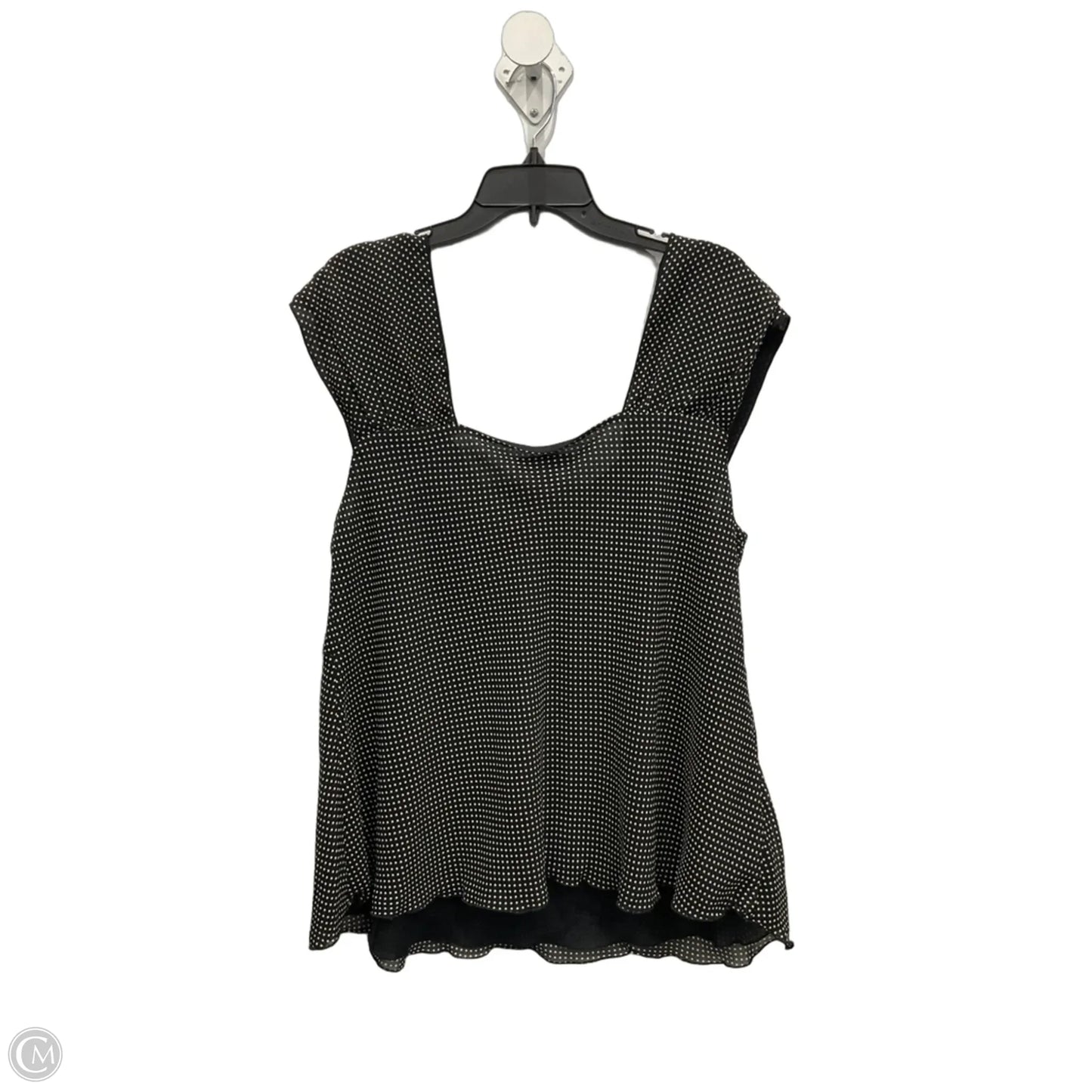 Top Sleeveless By Nine West In Polkadot Pattern, Size: 2x