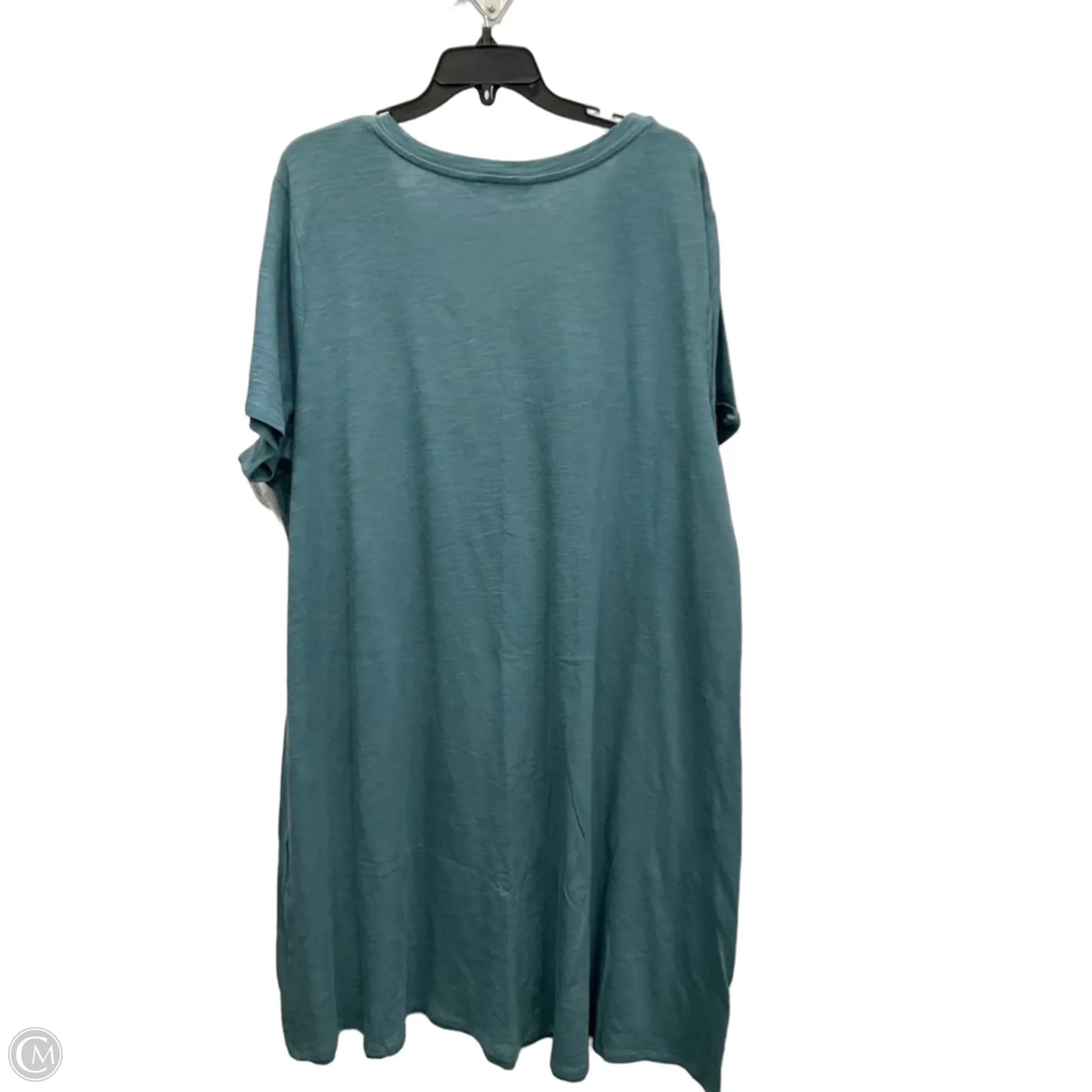 Dress Casual Midi By Sonoma In Teal, Size: 2x