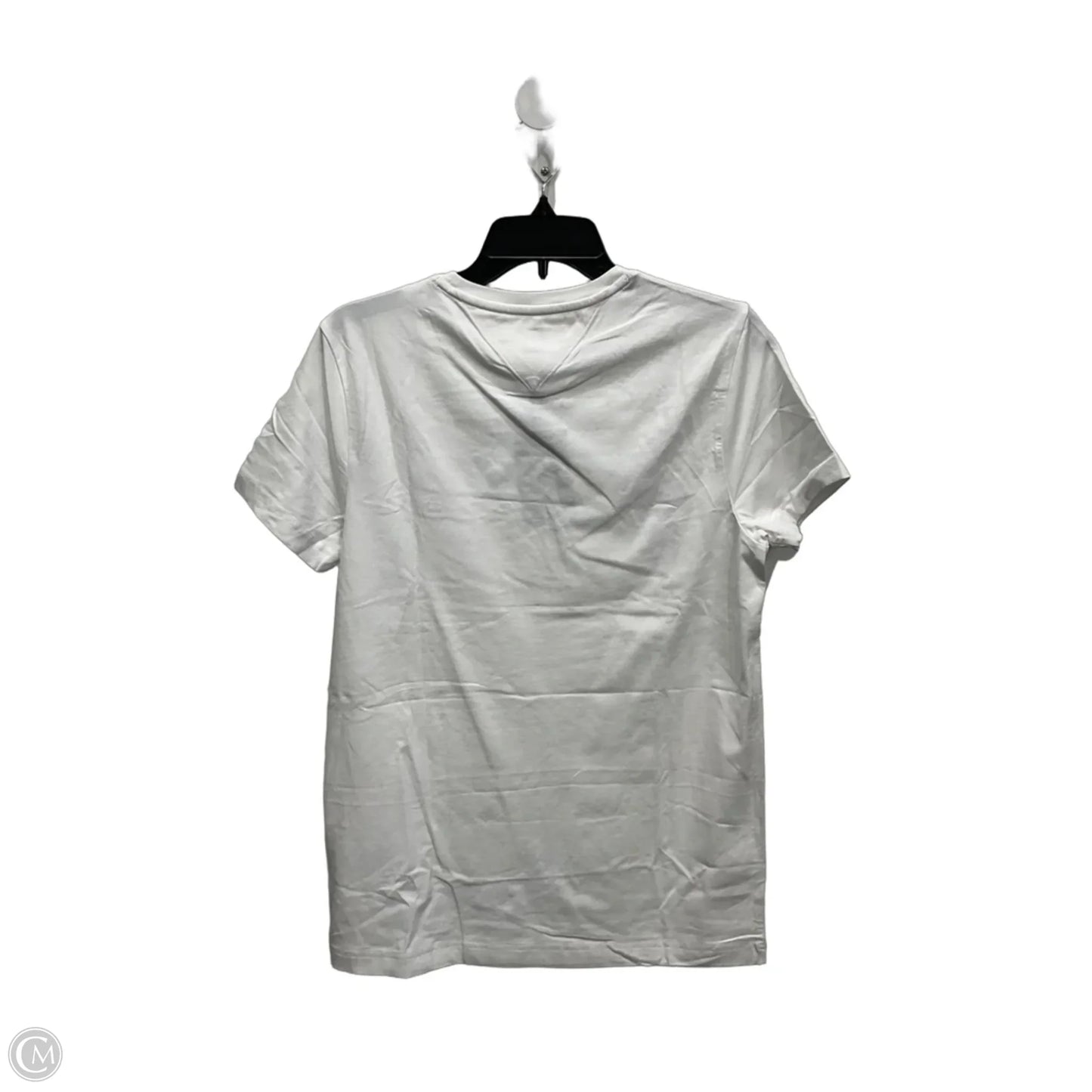 Top Short Sleeve By Tommy Hilfiger In White, Size: M
