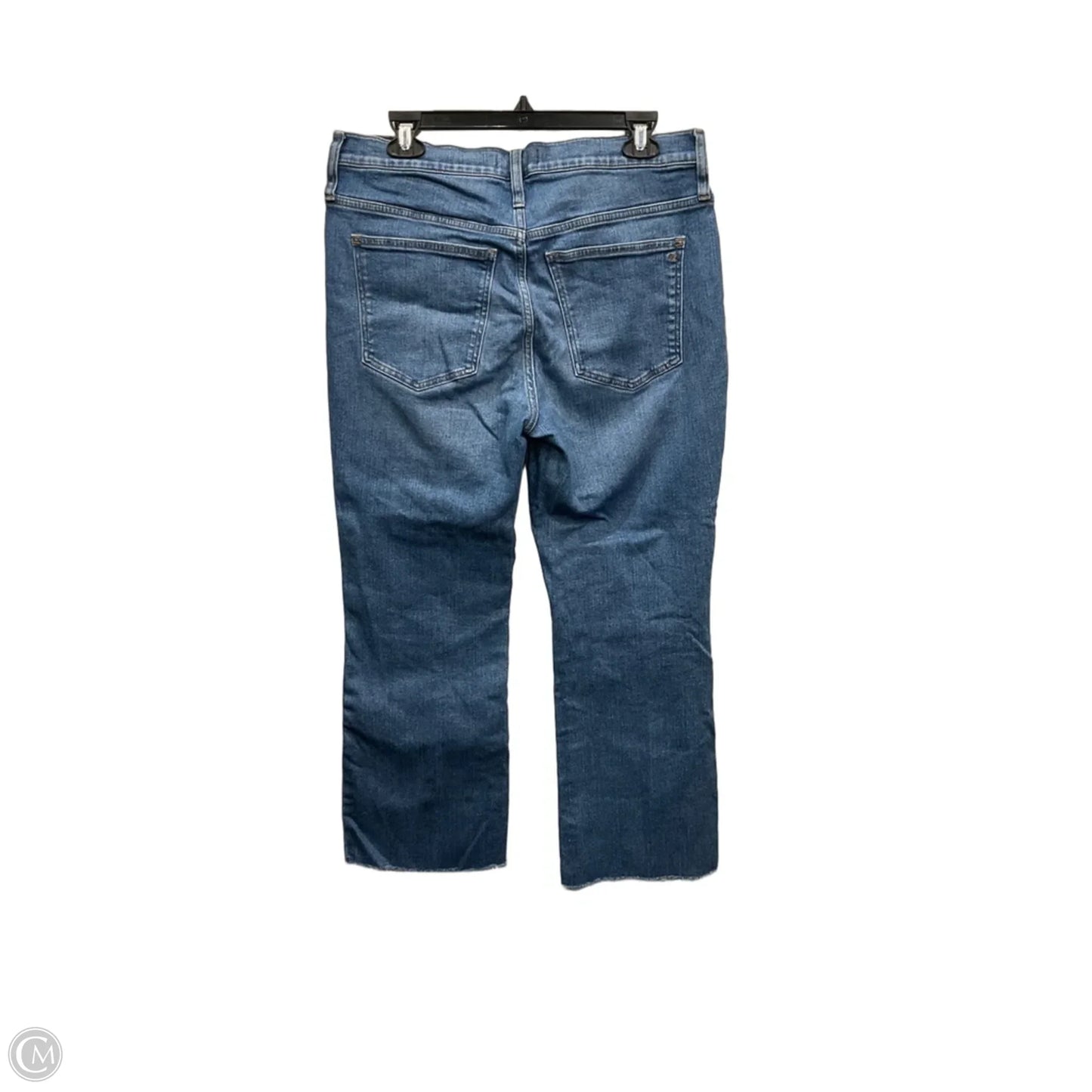Jeans Boot Cut By Madewell In Blue Denim, Size: 12