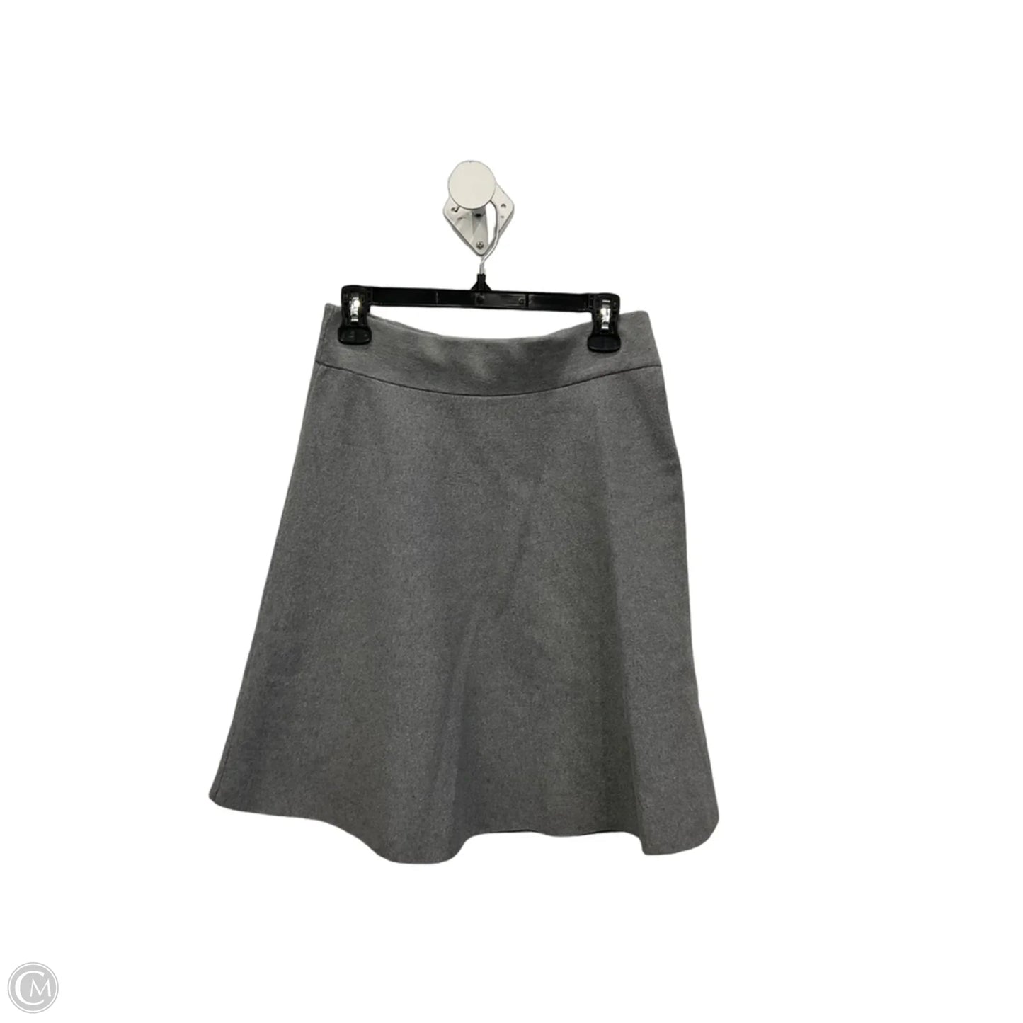 Skirt Midi By Ann Taylor In Grey, Size: M