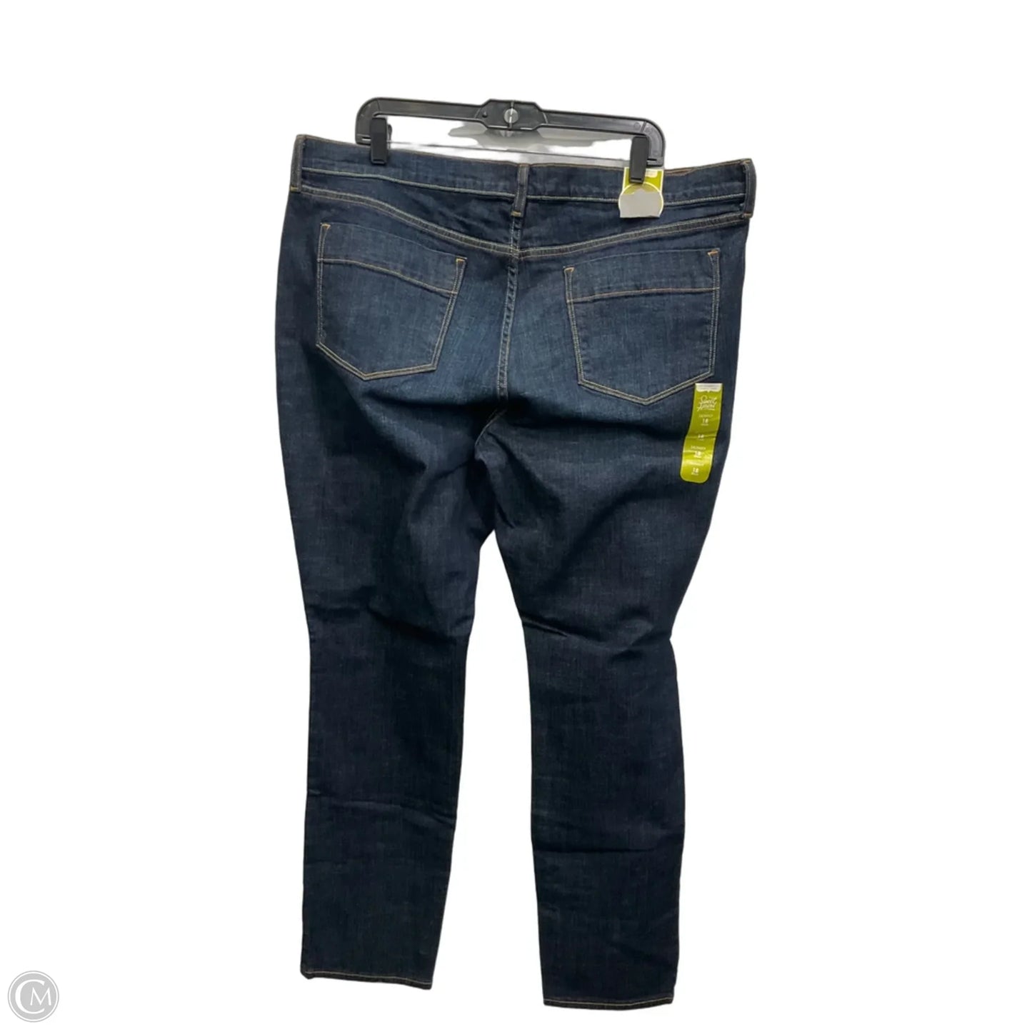 Jeans Skinny By Old Navy In Blue, Size: 18