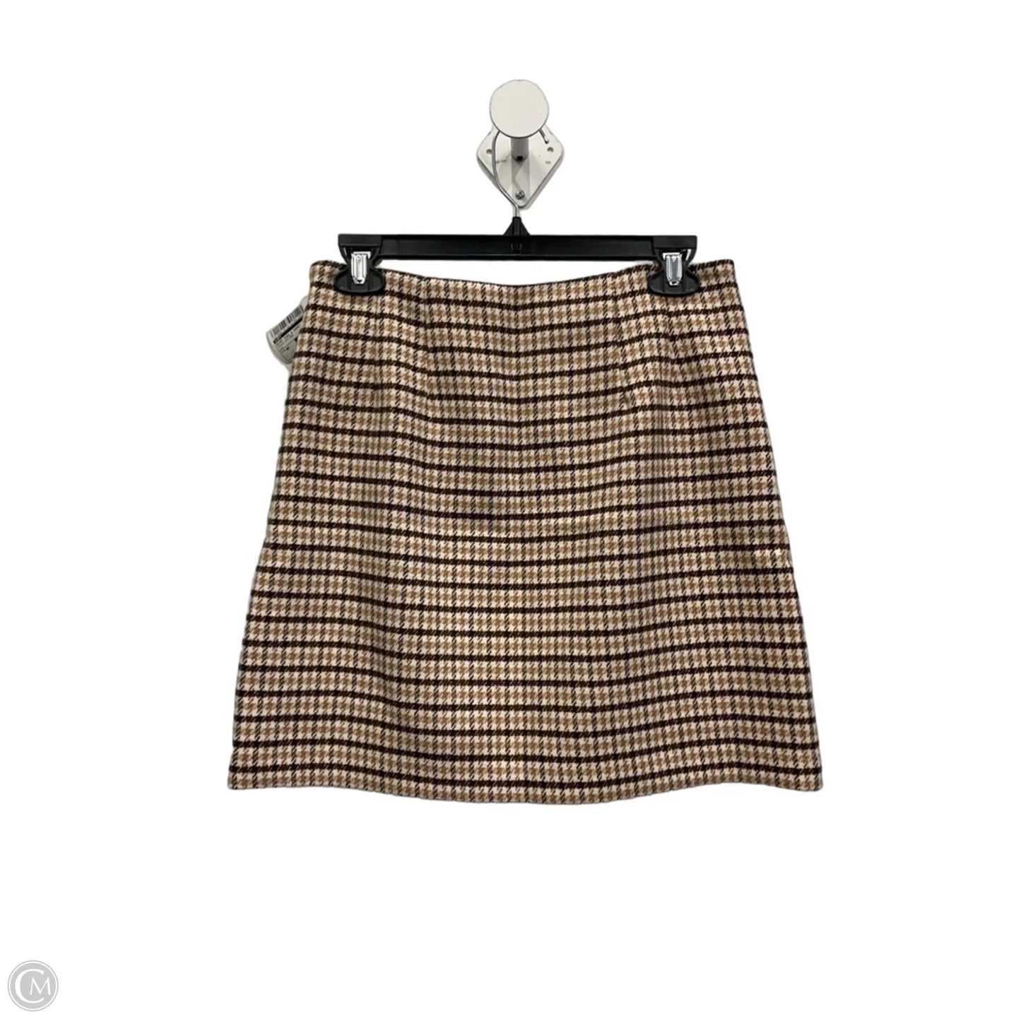 Skirt Mini & Short By Loft In Plaid Pattern, Size: 4p