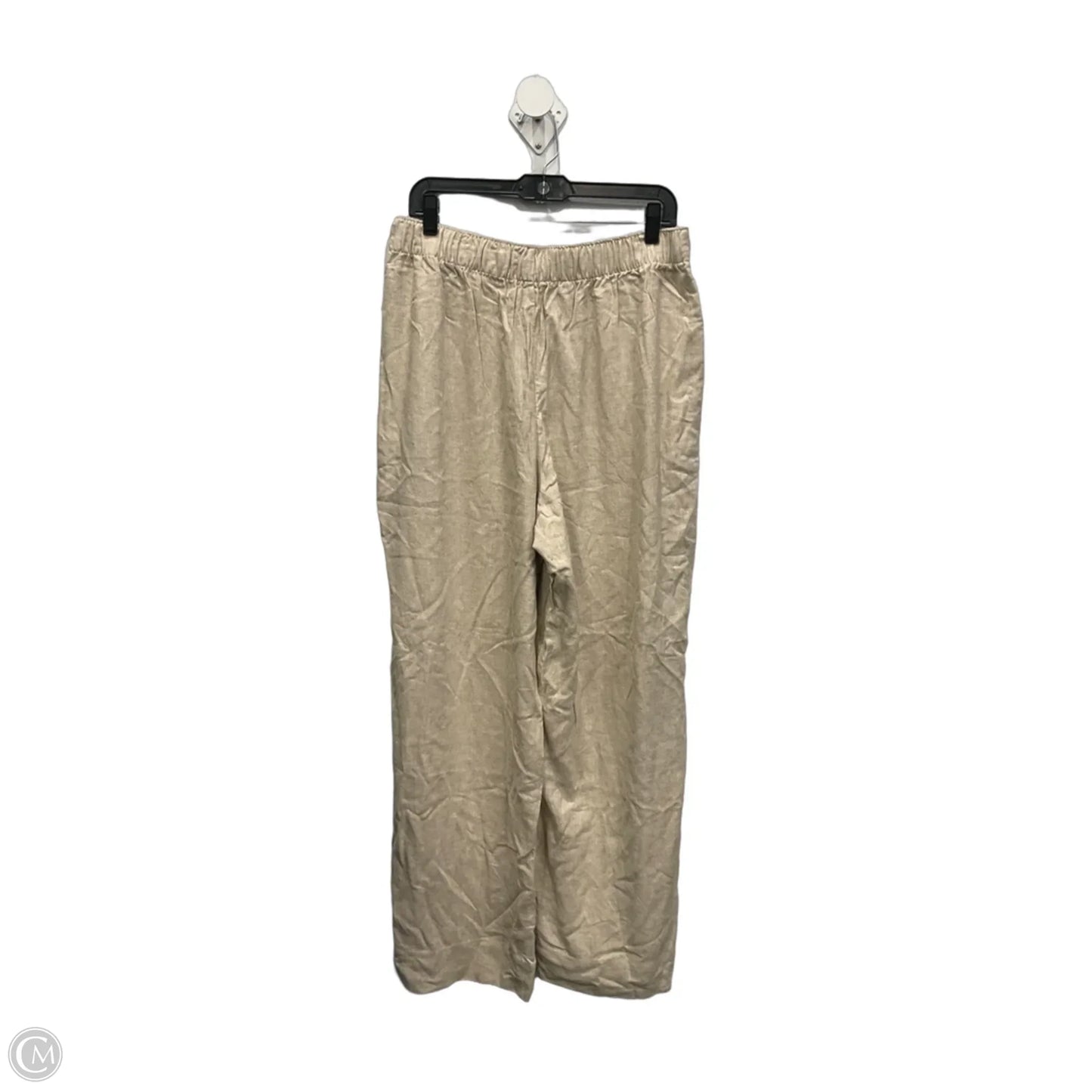 Pants Linen By Abercrombie And Fitch In Cream, Size: L