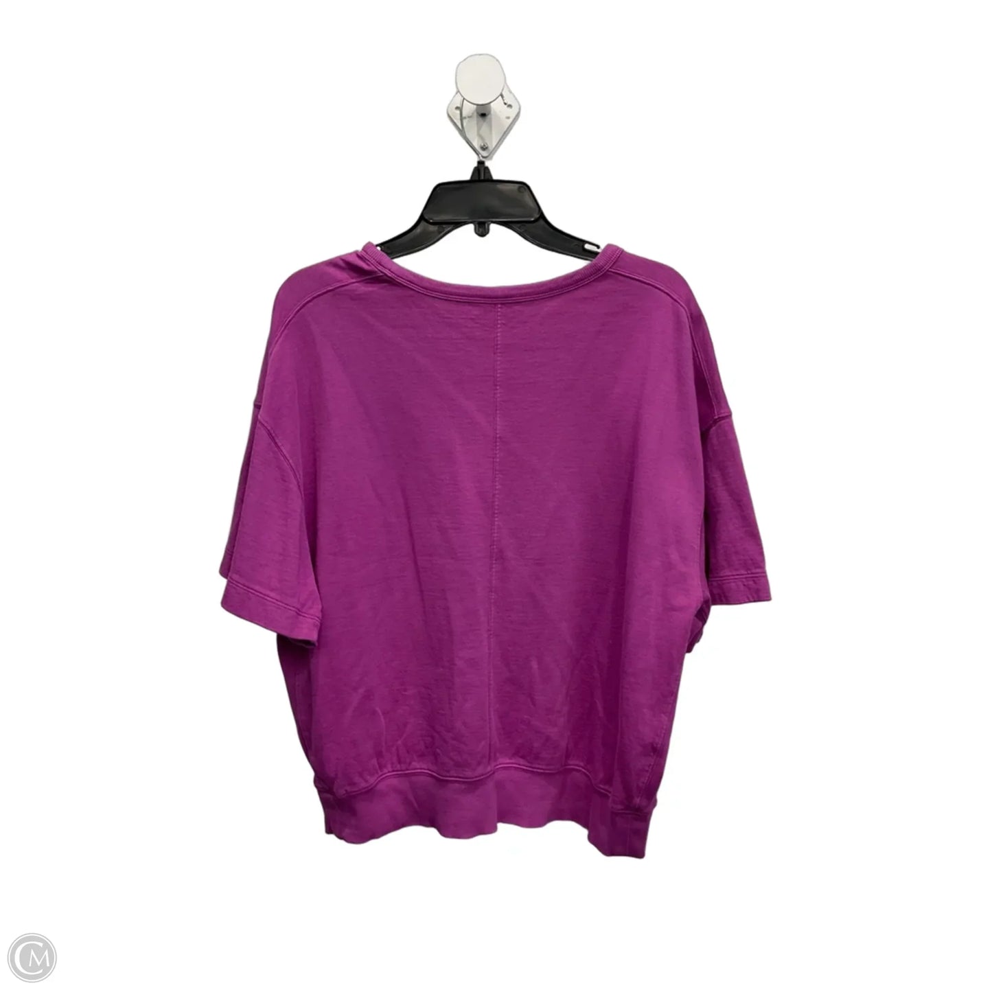 Top Short Sleeve By Athleta In Pink, Size: S