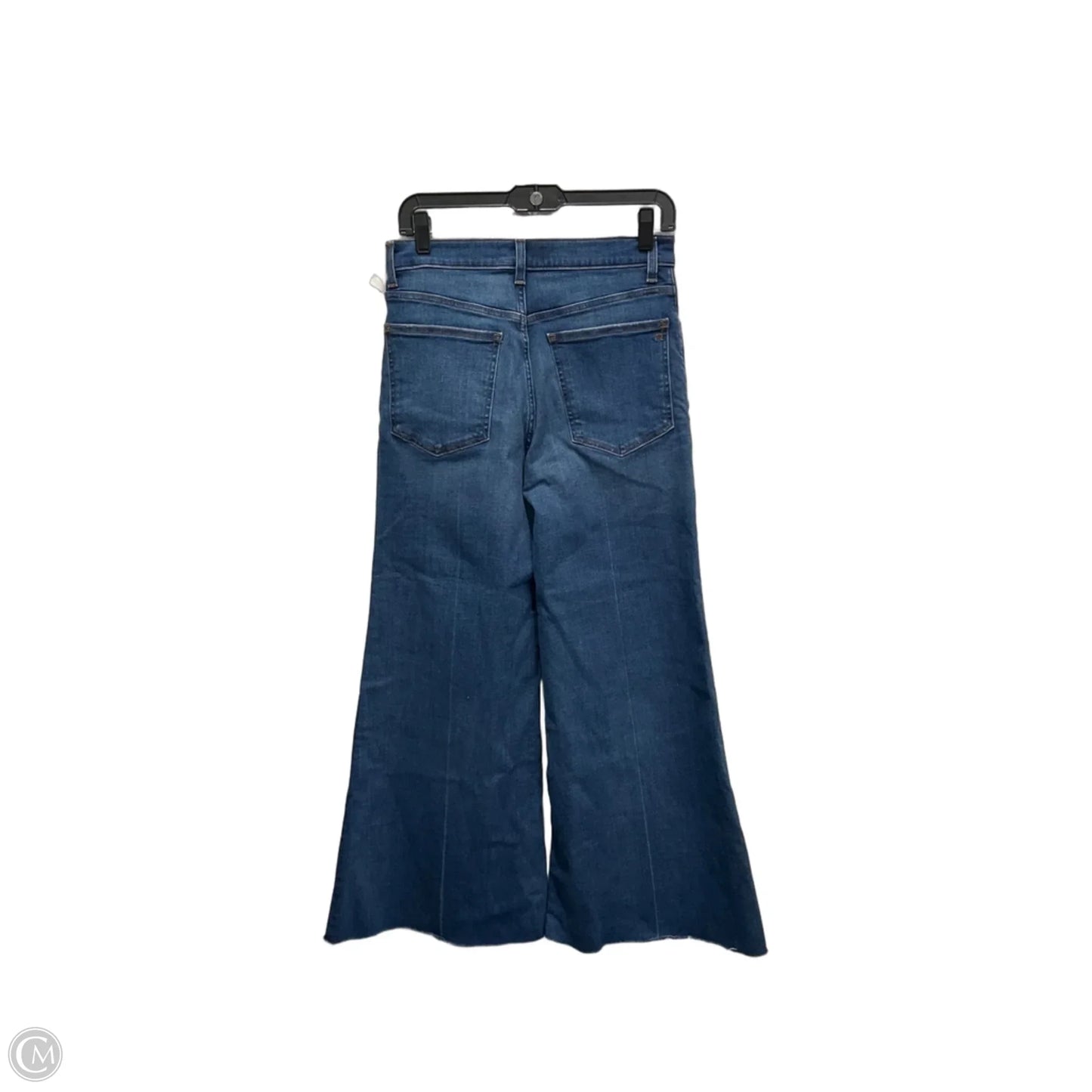 Jeans Wide Leg By Madewell In Blue, Size: 28