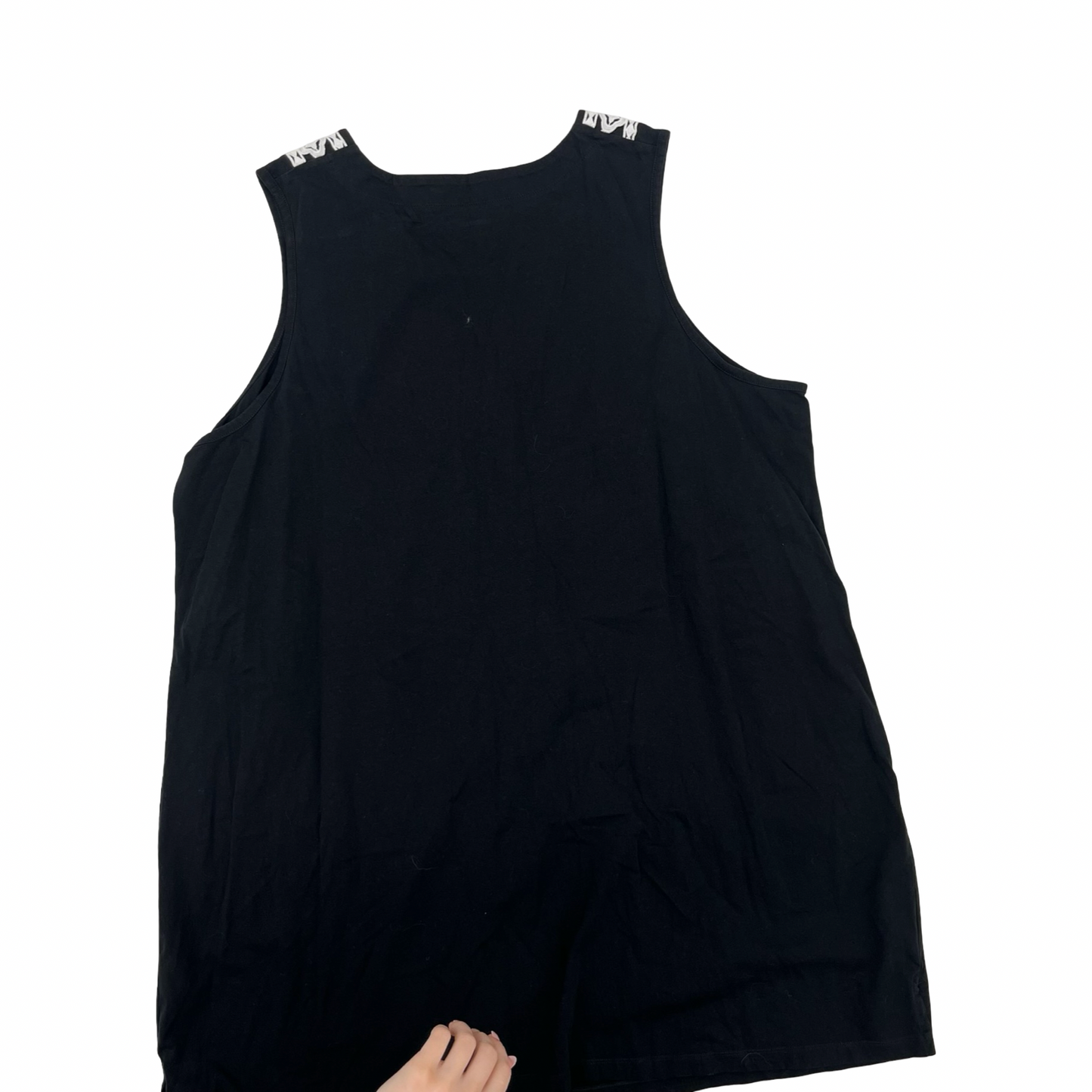 Dress Casual Short By Lands End In Black & White, Size:3X