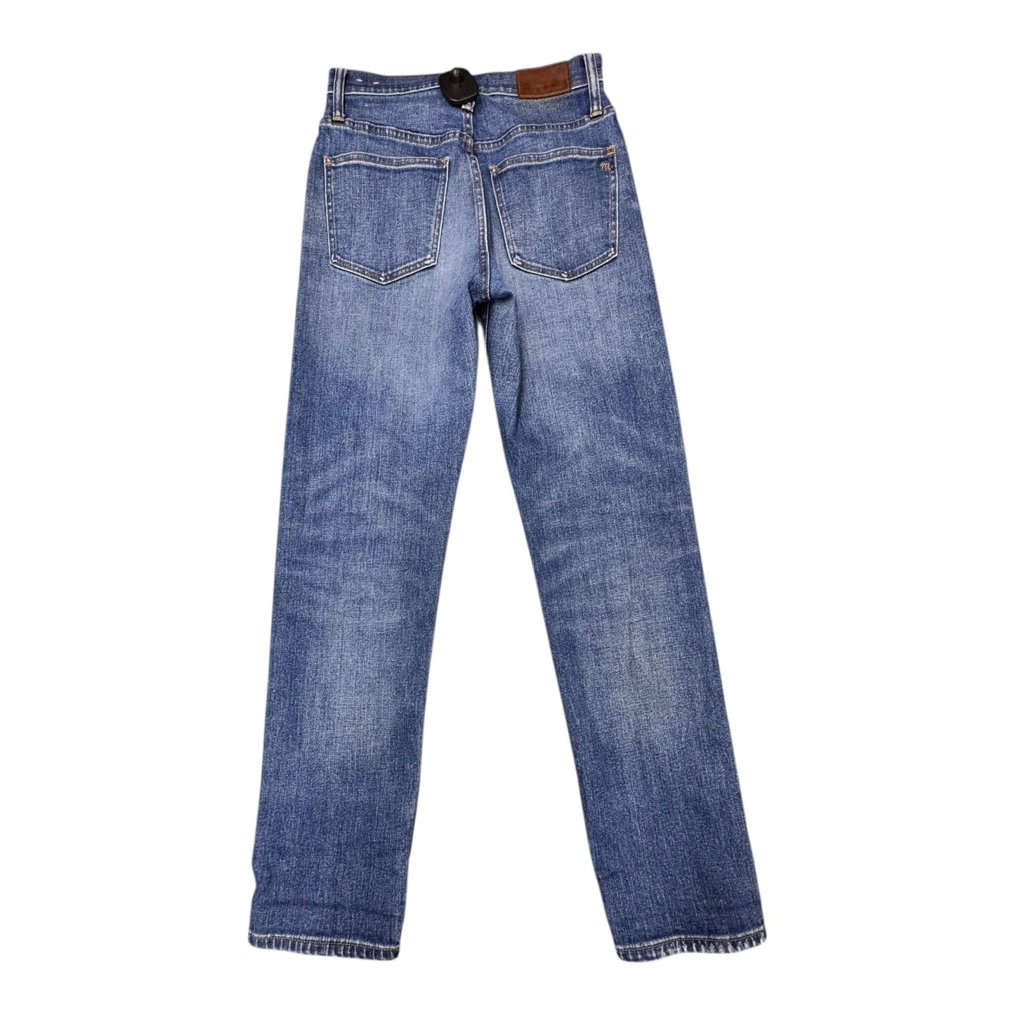 Jeans Straight By Madewell In Blue Denim, Size:0