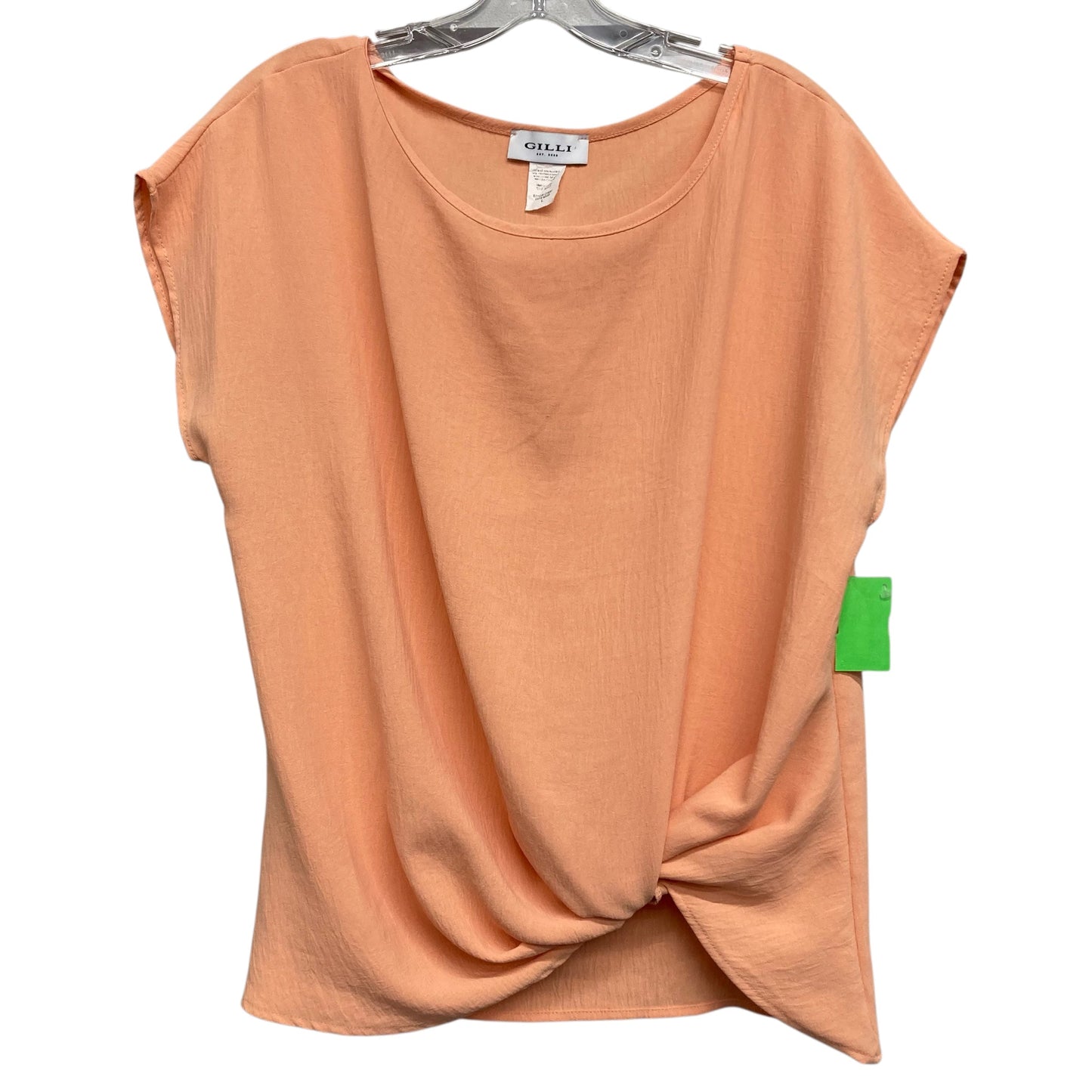 Top Sleeveless By Gilli In Orange, Size:L