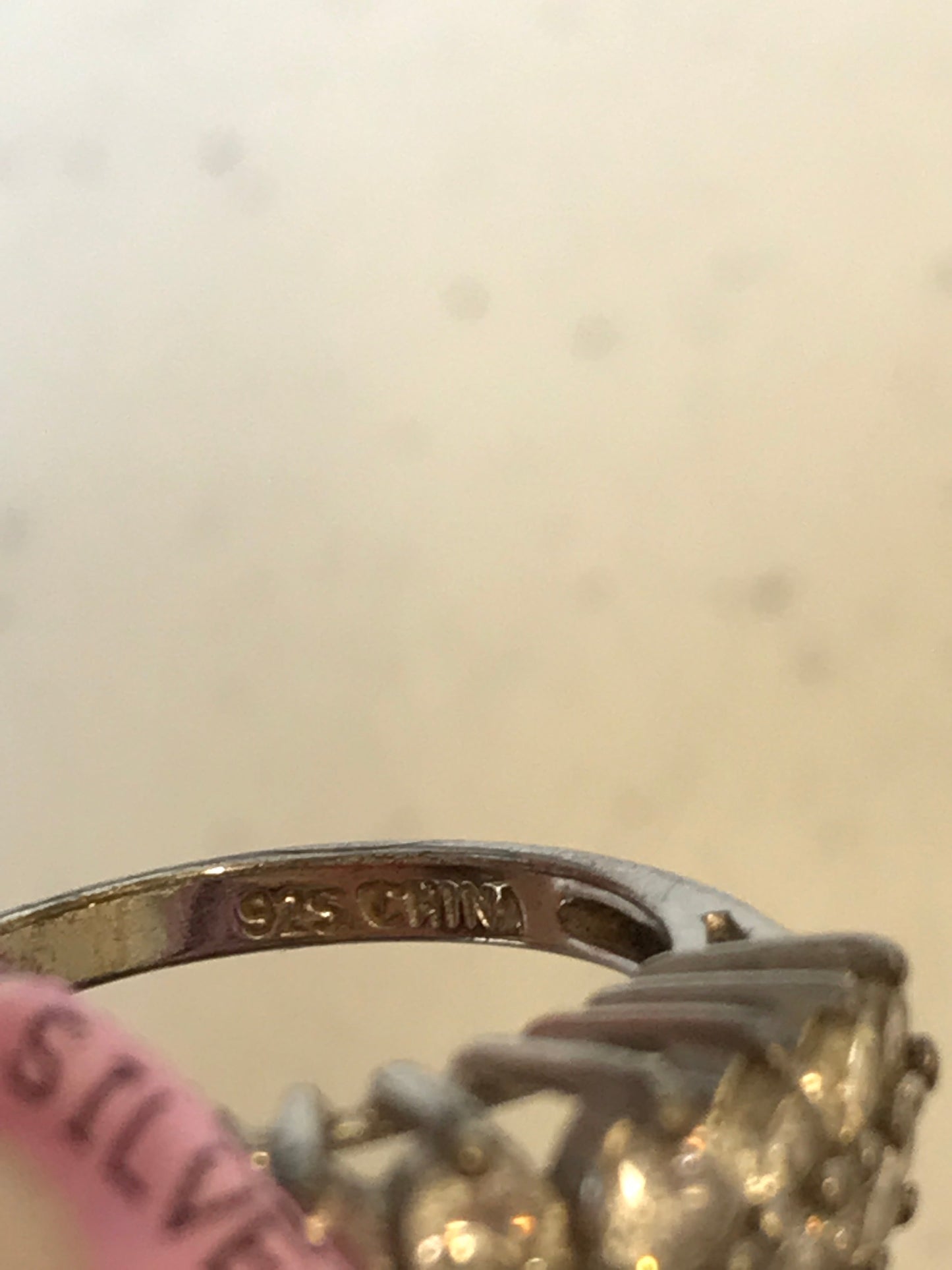 Ring Sterling Silver In Silver