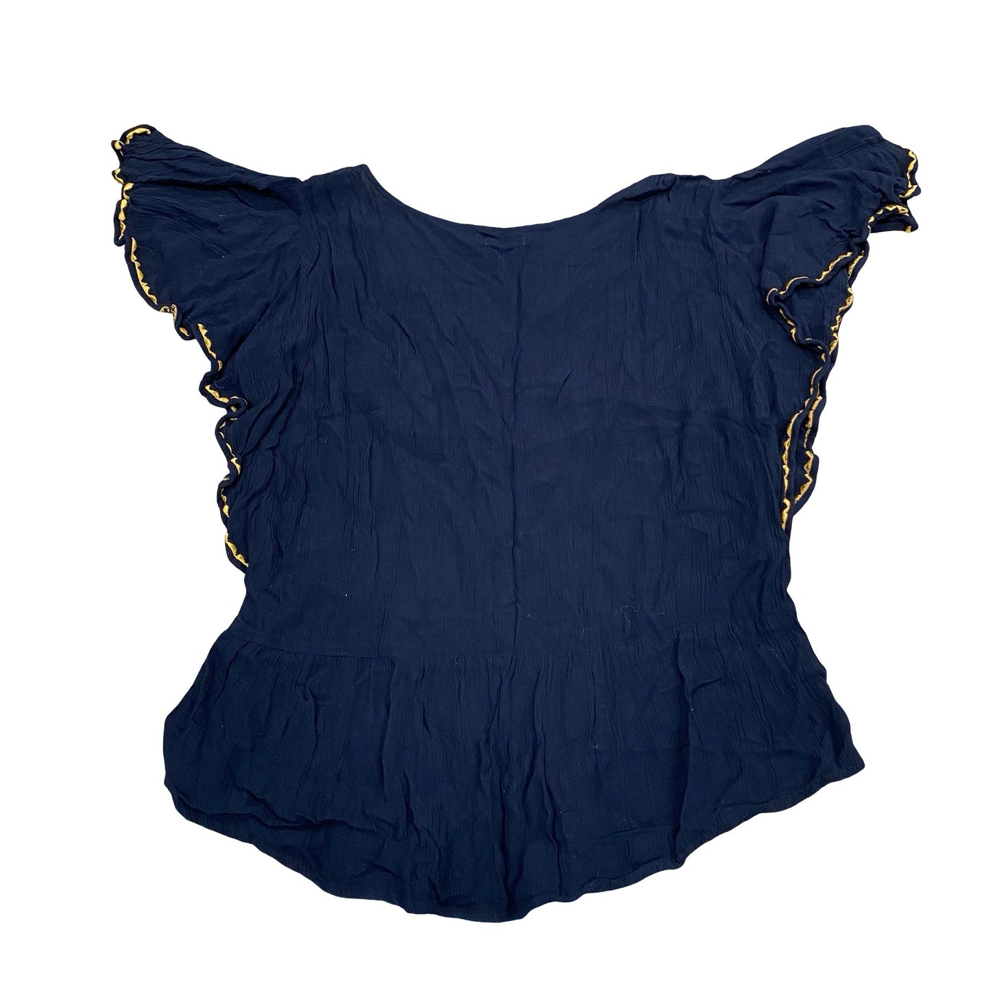 Top Ss By Earthbound In Black & Gold, Size:L