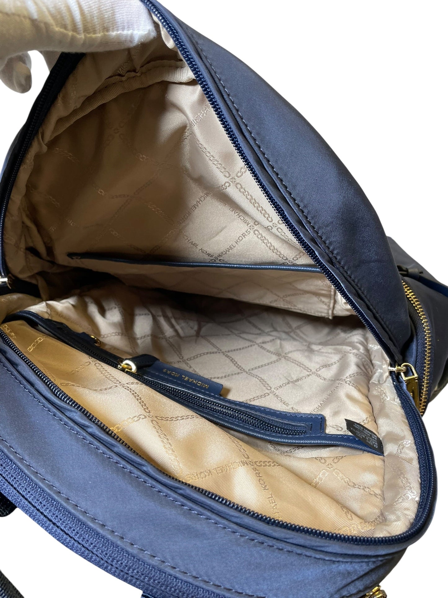 Backpack Designer By Michael Kors, Size: Medium