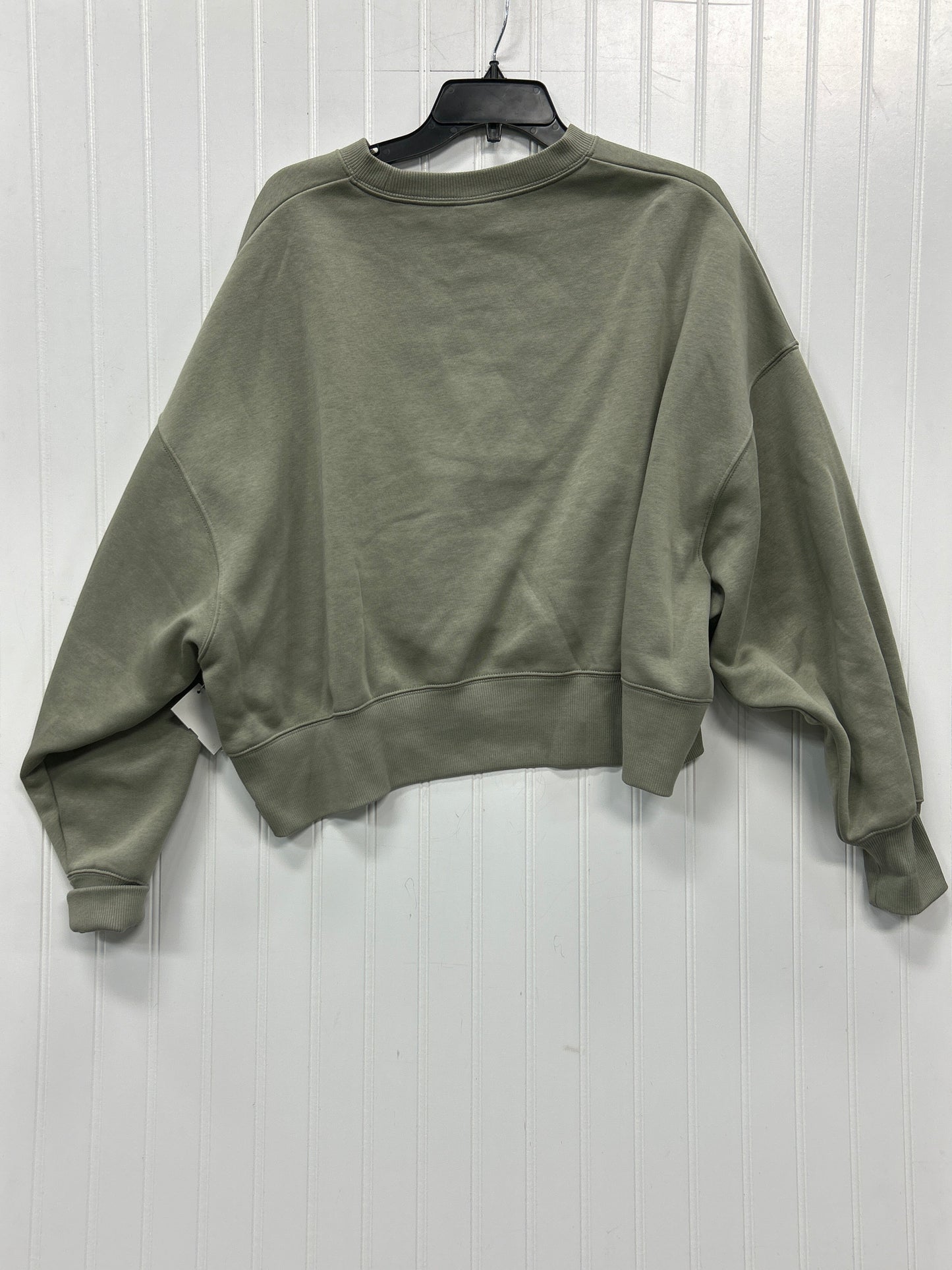Athletic Sweatshirt Crewneck By Nike Apparel In Green, Size:L